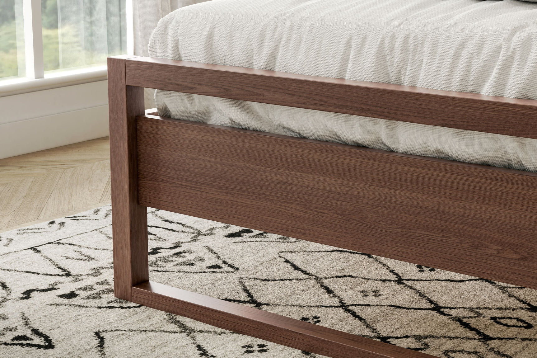 Leah Wood Bed Frame