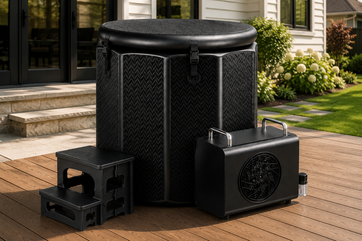 Valencia Arctic™ Precision-Chilled Portable Barrel Cold Plunge