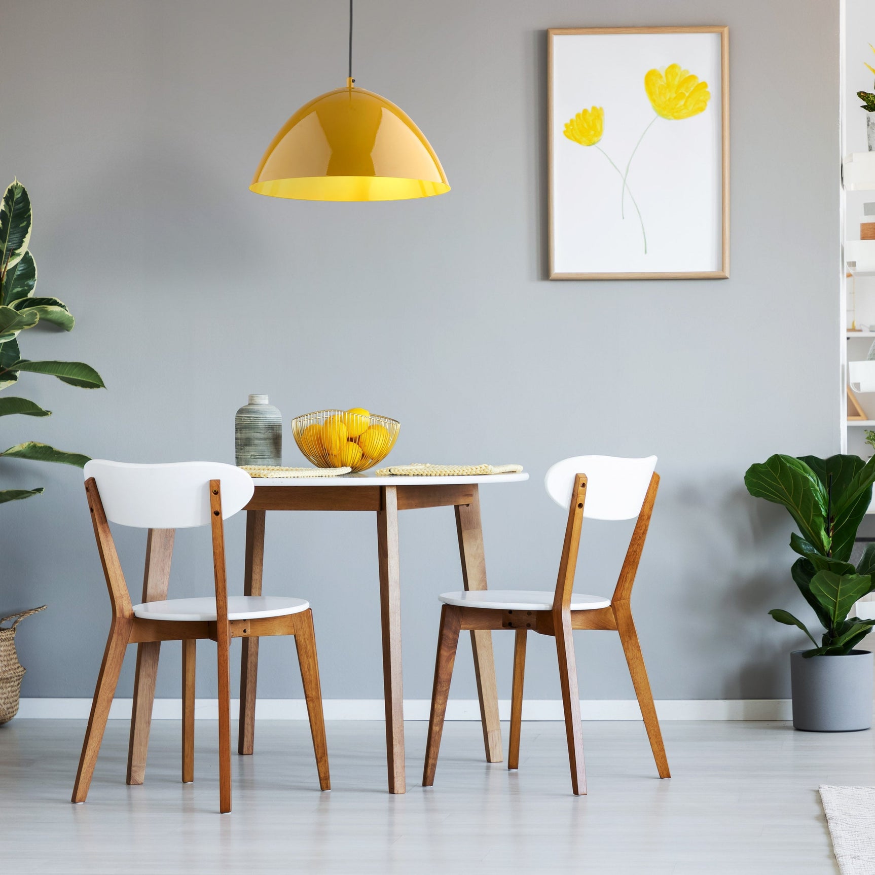 FARO Mid-Century Modern Pendant Ceiling Light Fixture for Kitchen Island, Dining Room & Living Room