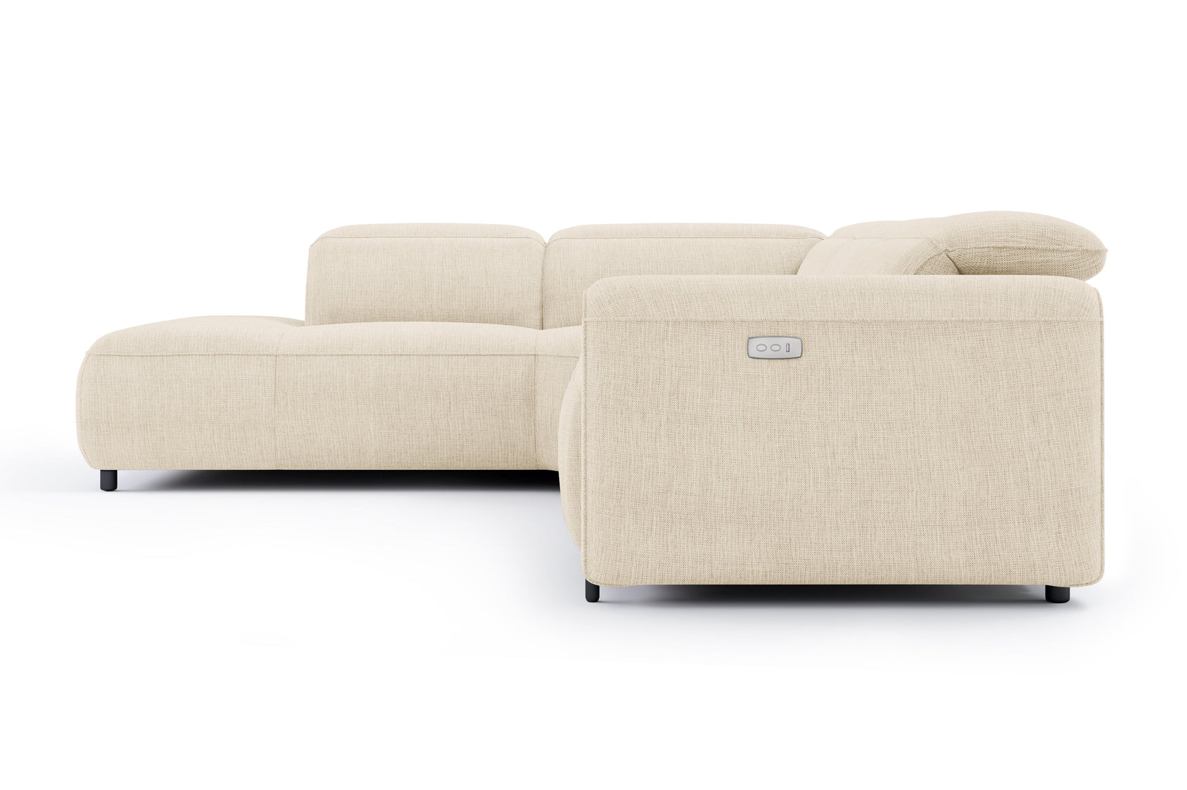 Octavia Fabric Reclining Corner Sectional Cloud Sofa