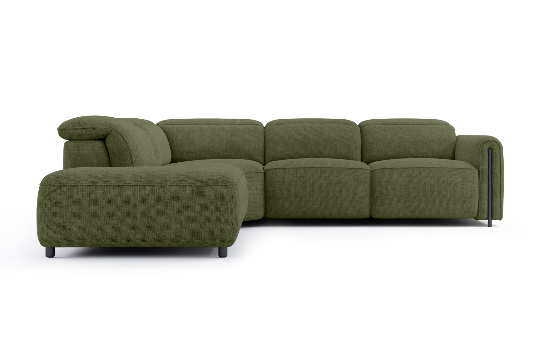 Octavia Fabric Reclining Corner Sectional Cloud Sofa