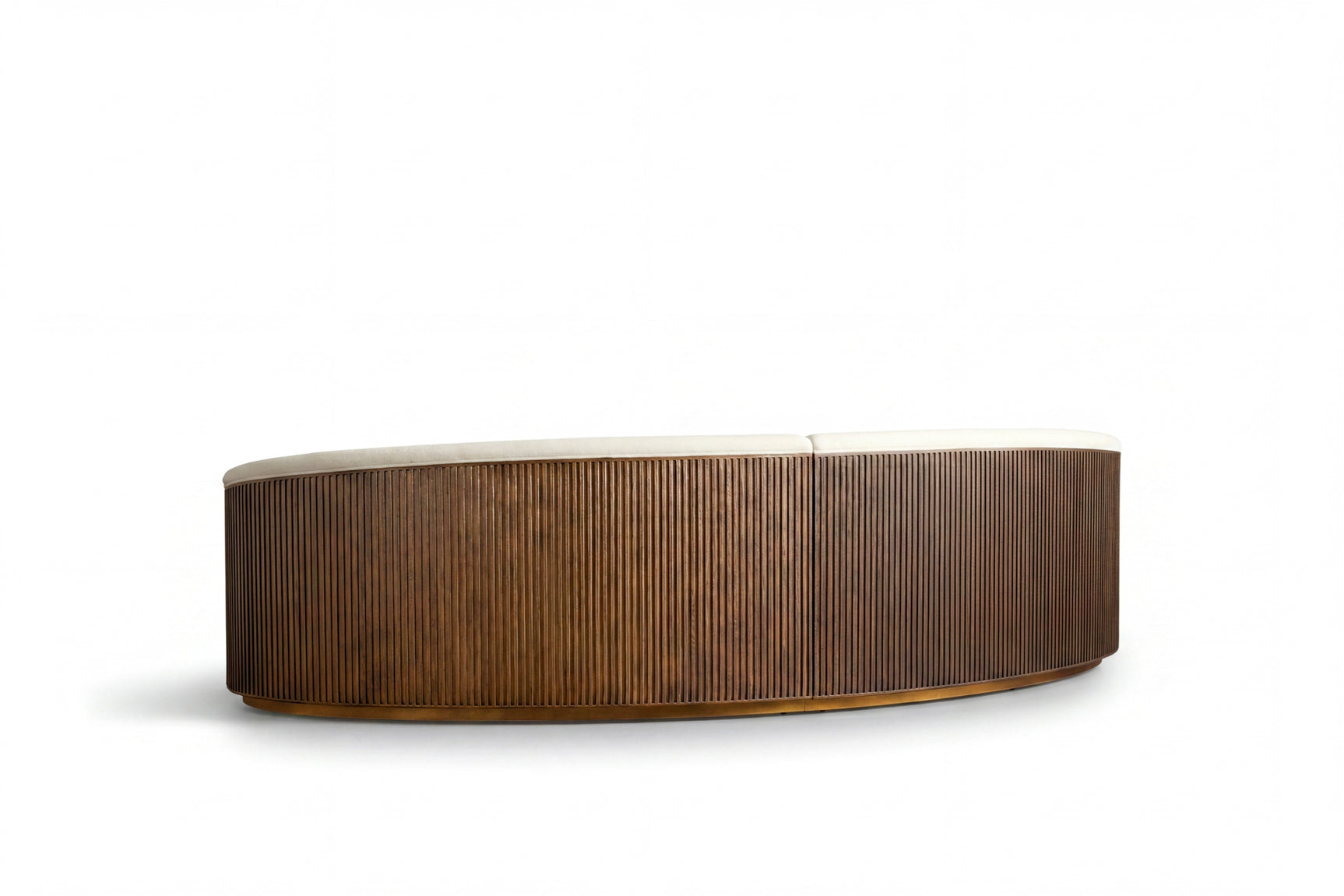 Rowan Two-Piece Curved Sectional Sofa