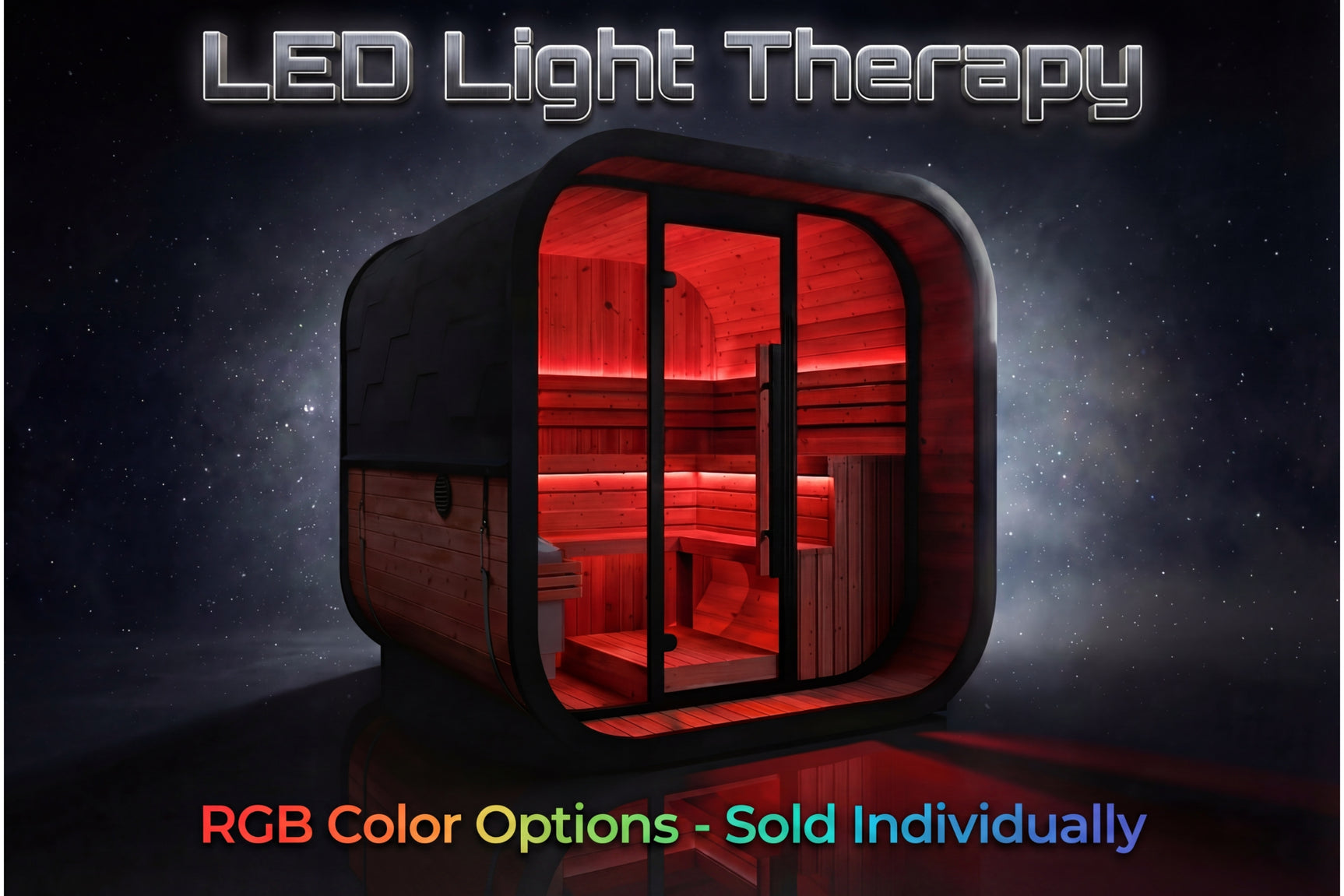 Valencia Haven 4-6 Person Outdoor Sauna