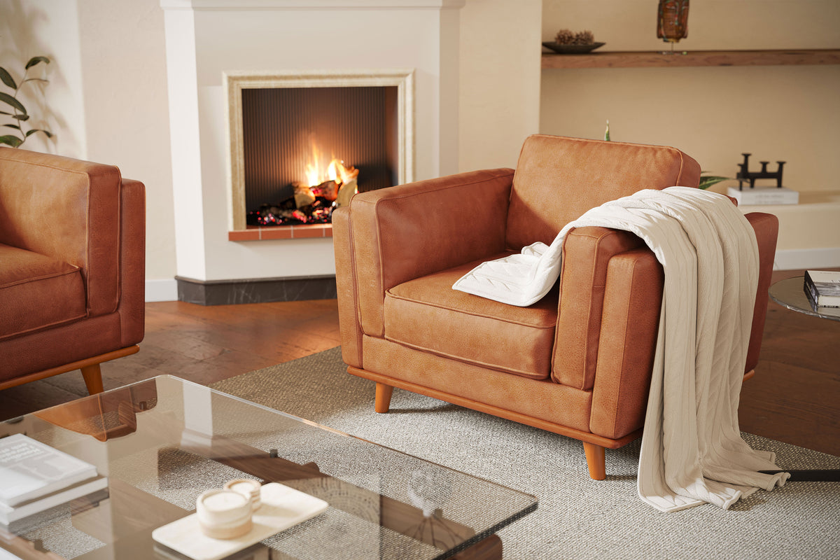 Coffee Table Accent Chairs To Go With Leather Sofa Living Room