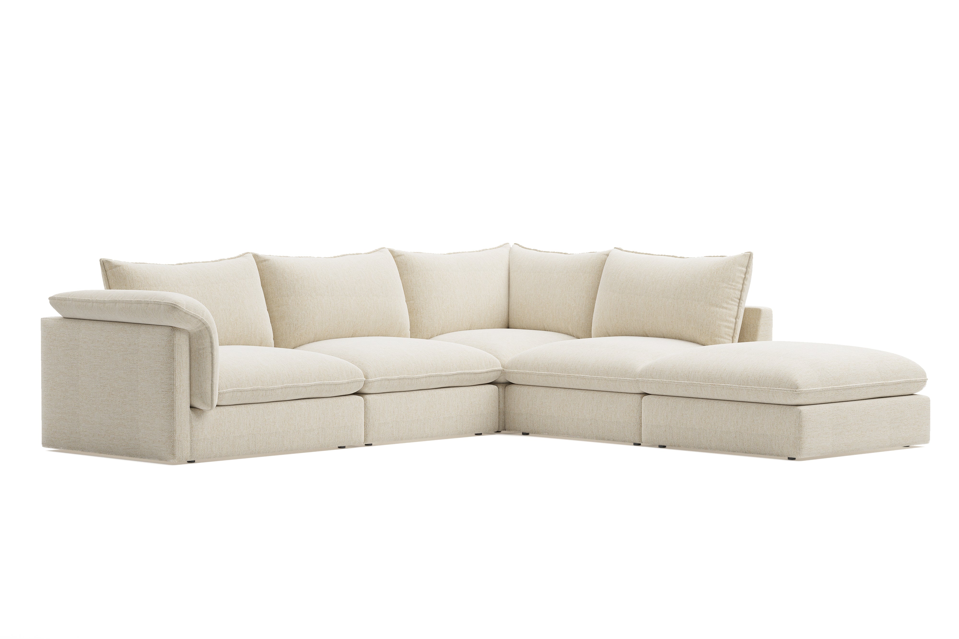 Frederick Fabric Corner Sectional Sofa