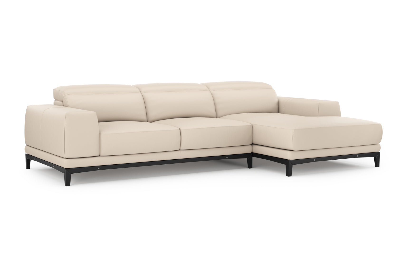 Valletta Leather Sectional Sofa