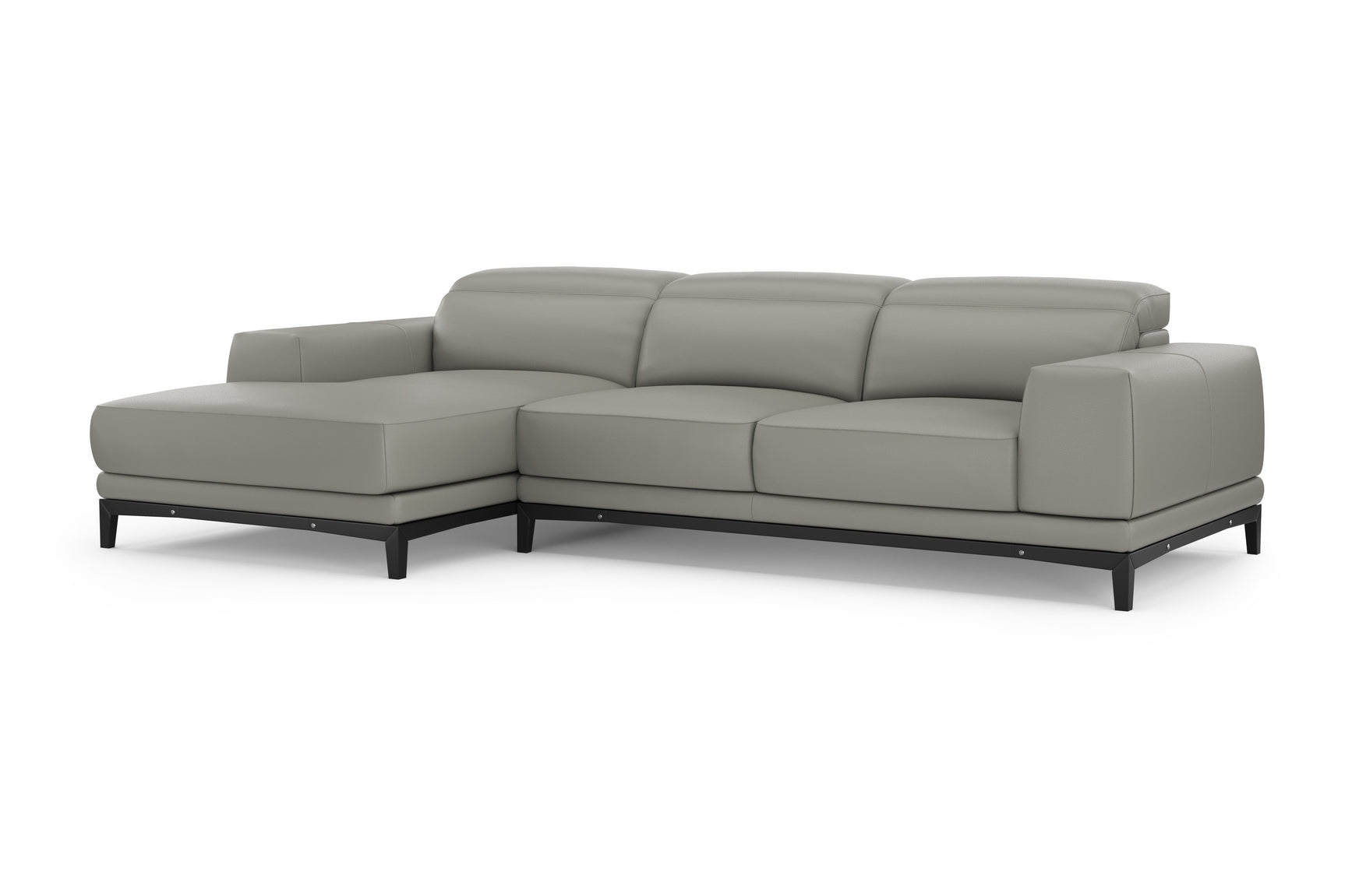 Valletta Leather Sectional Sofa