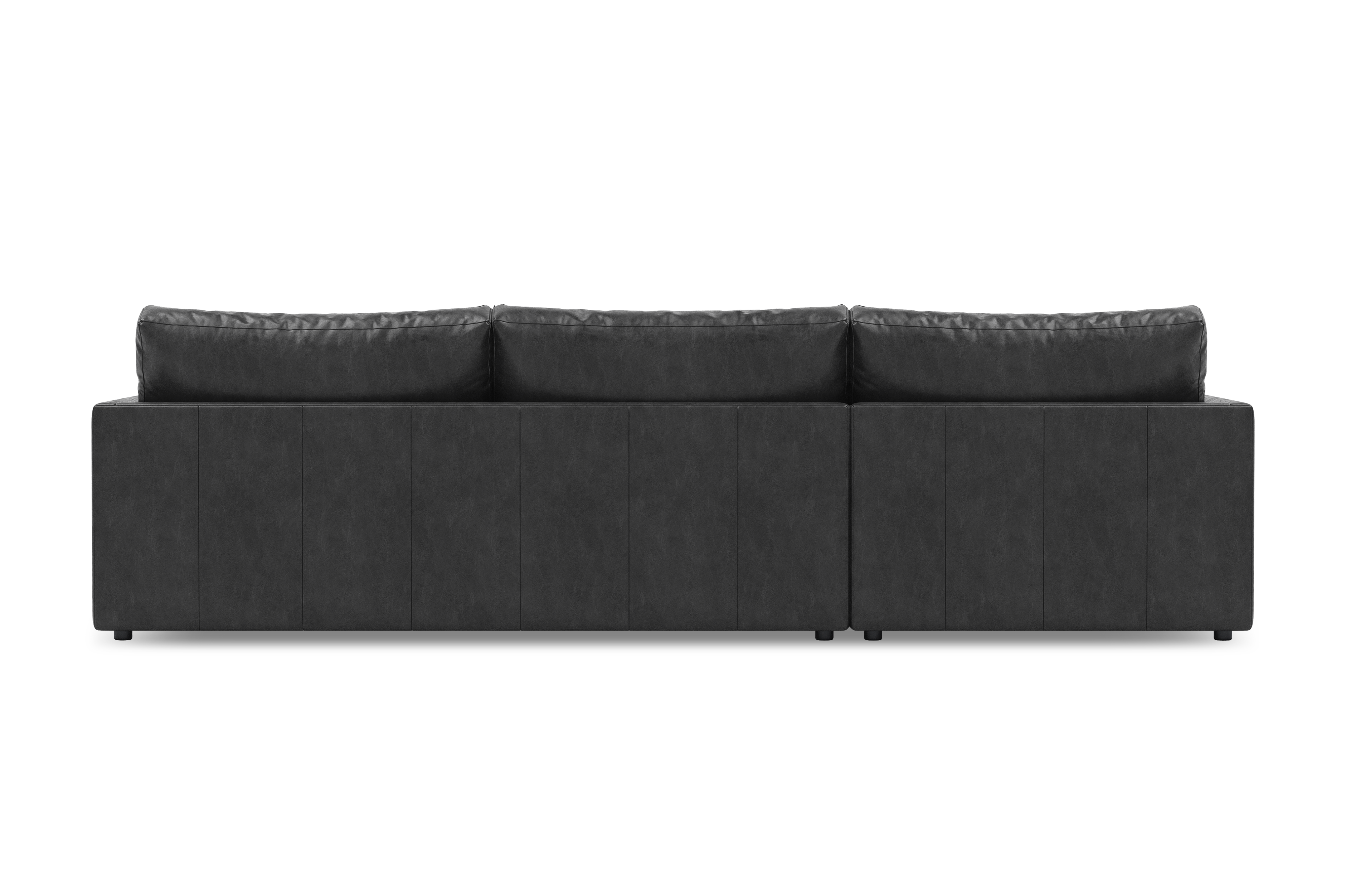 Serena Leather Sectional Sofa