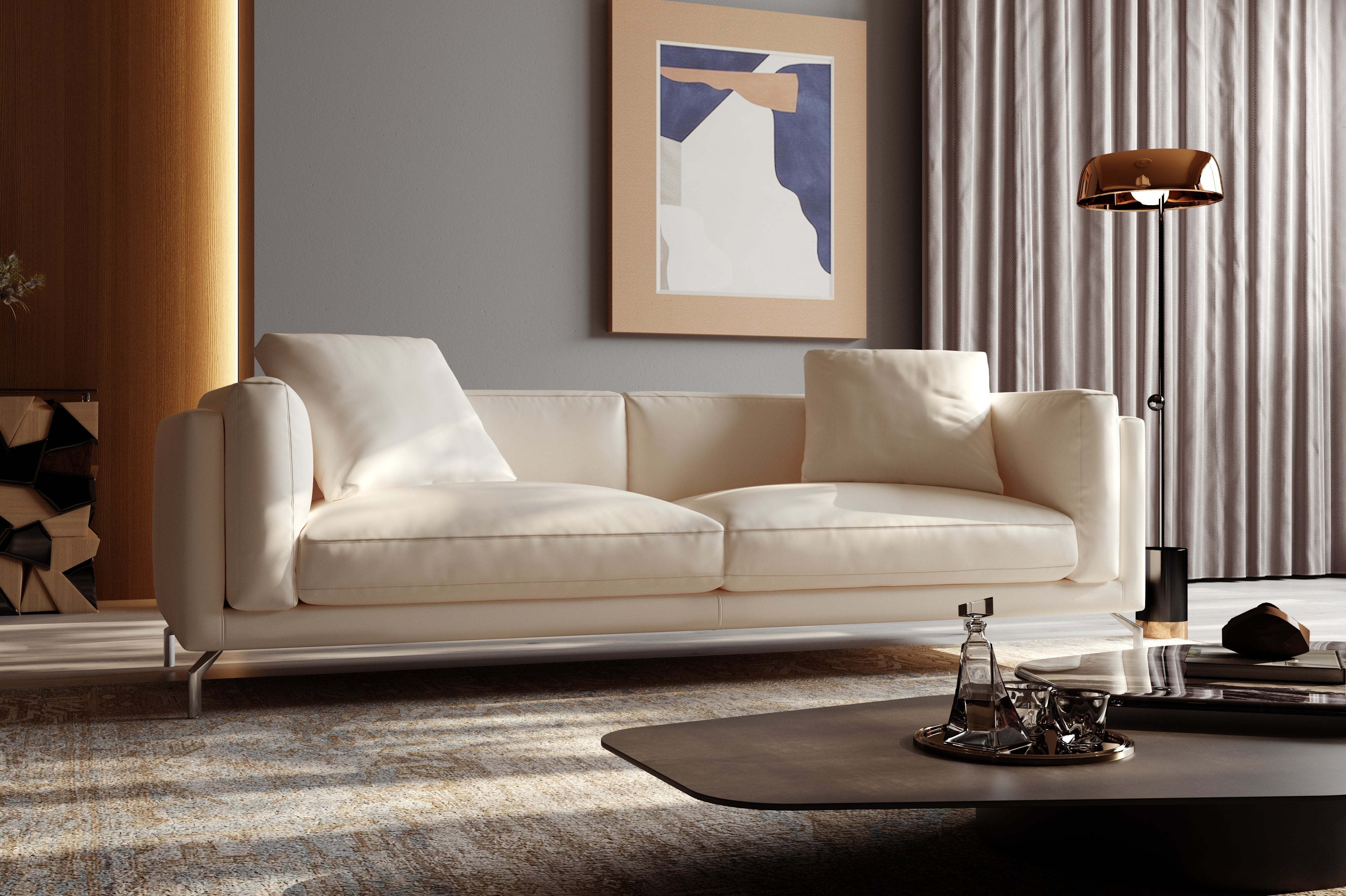 Zadar Leather Sofa