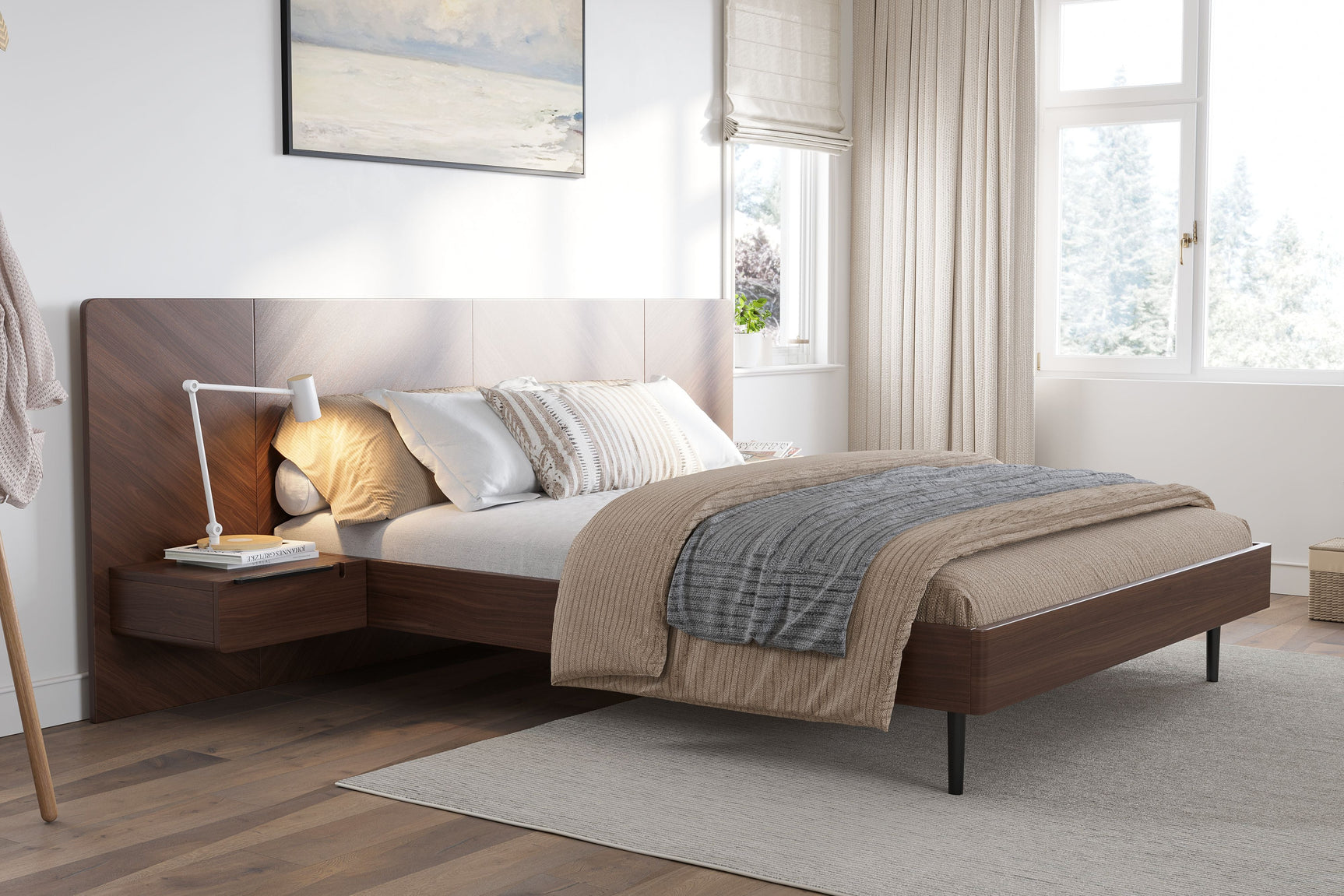 Ava Wood Bed Frame
