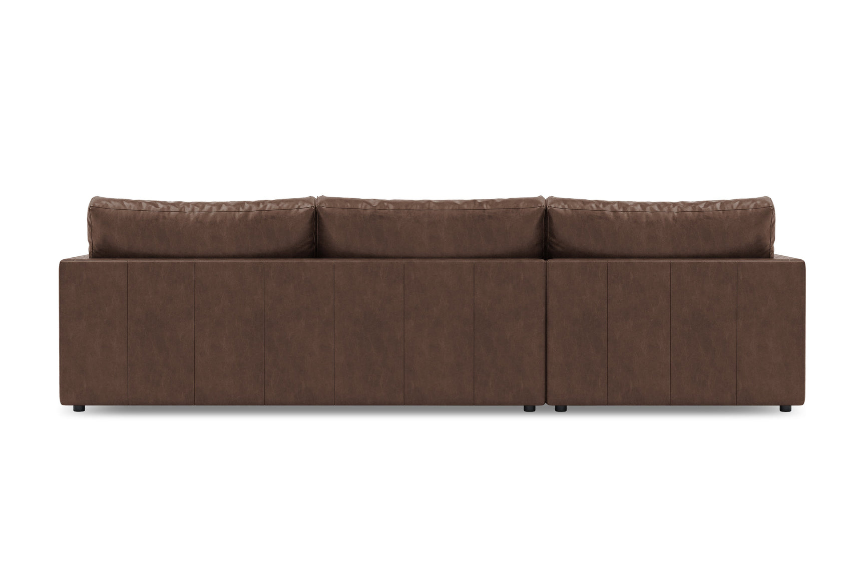 Serena Leather Sectional Sofa