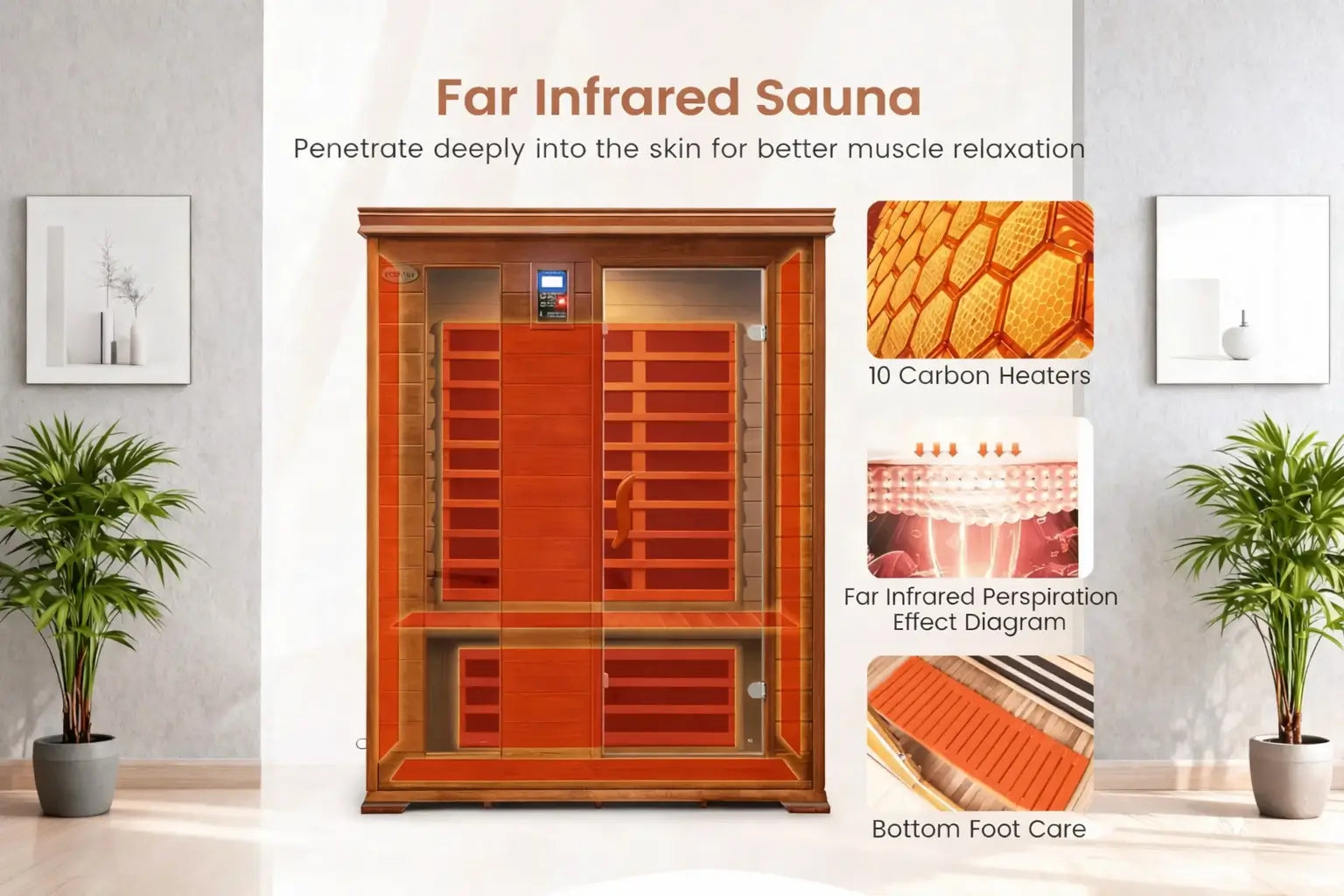3 Person Infrared Sauna