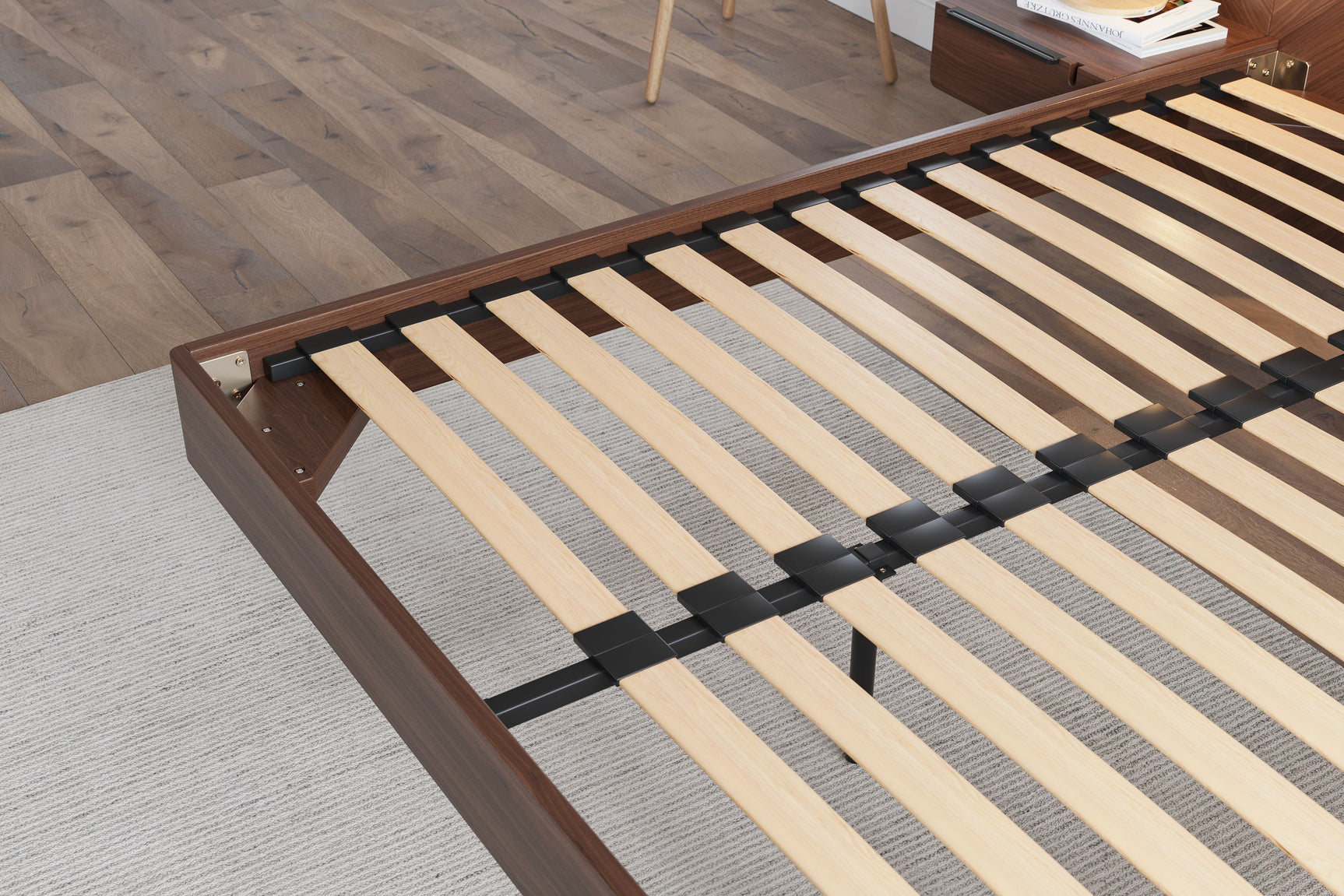 Ava Wood Bed Frame