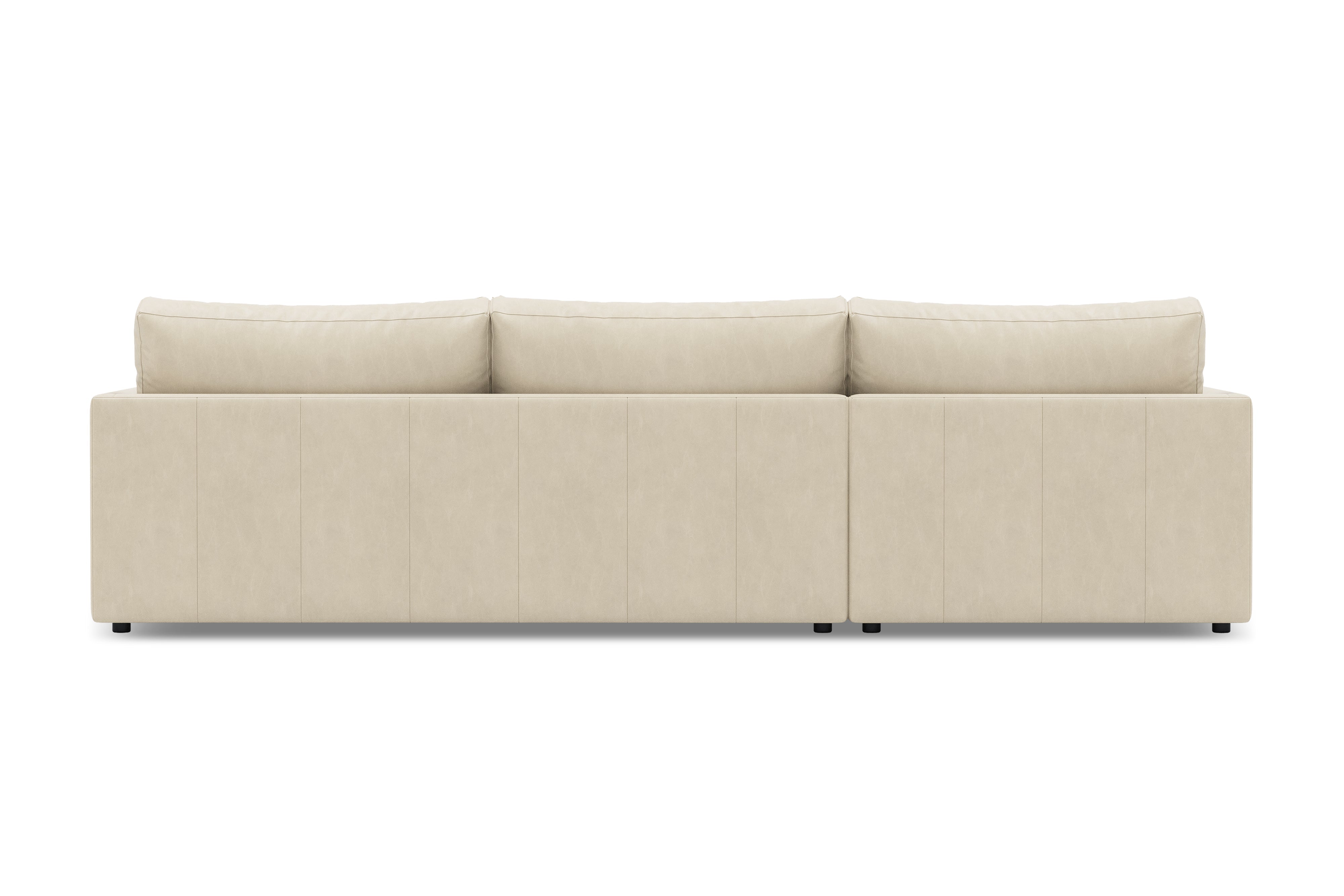 Serena Leather Sectional Sofa