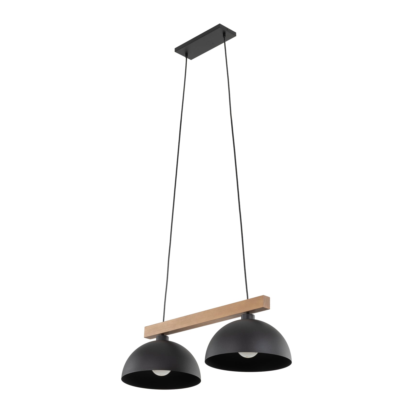 Signe Black Scandinavian Minimalist Pendant Ceiling Light for Kitchen Island & Dining Room