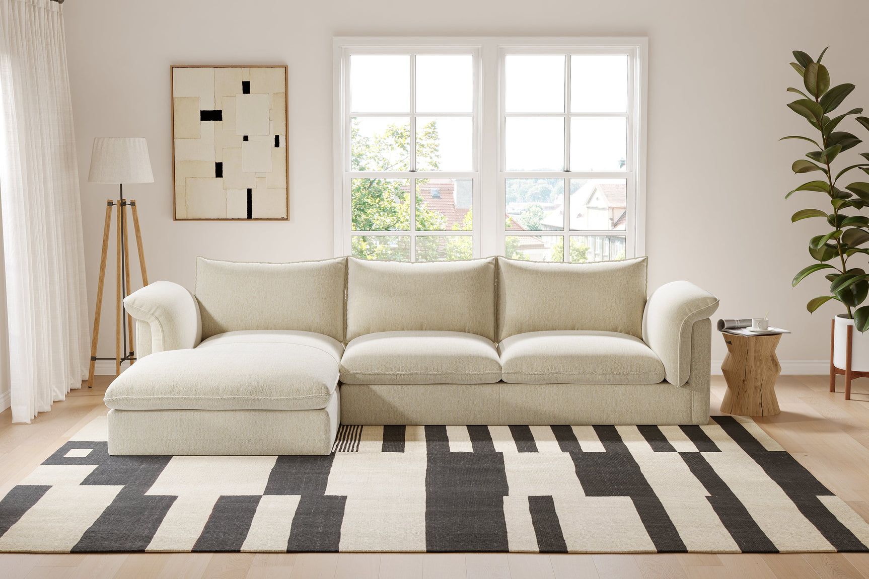 Frederick Fabric Sectional Sofa