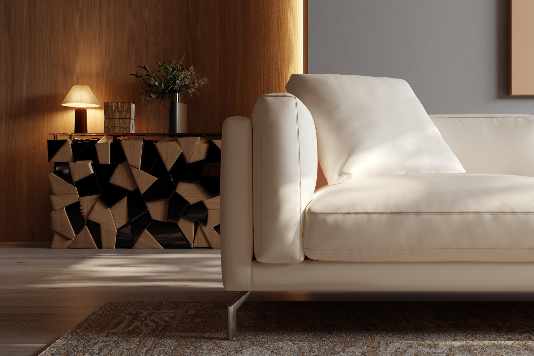 Zadar Leather Sofa