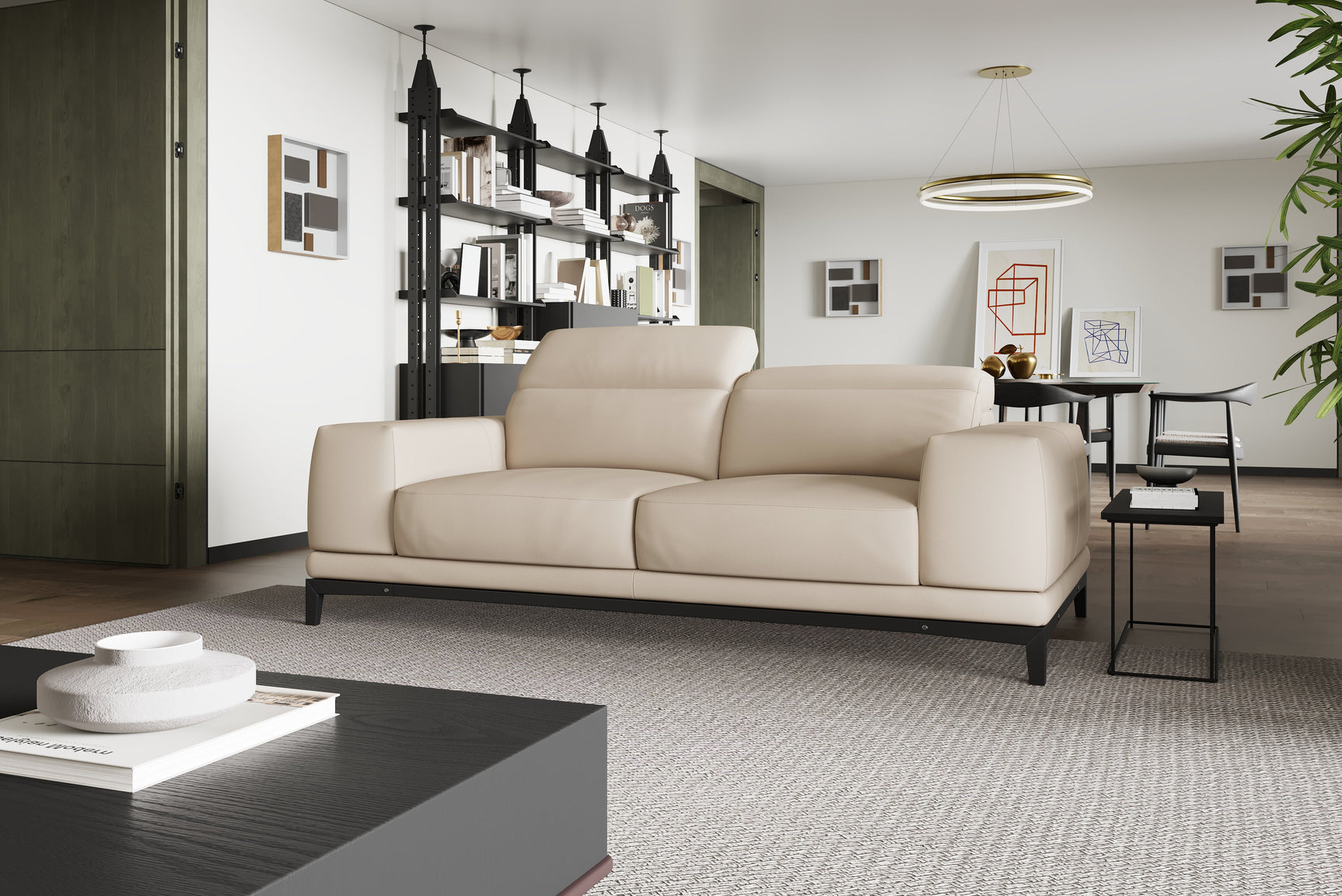 Valletta Leather Sofa