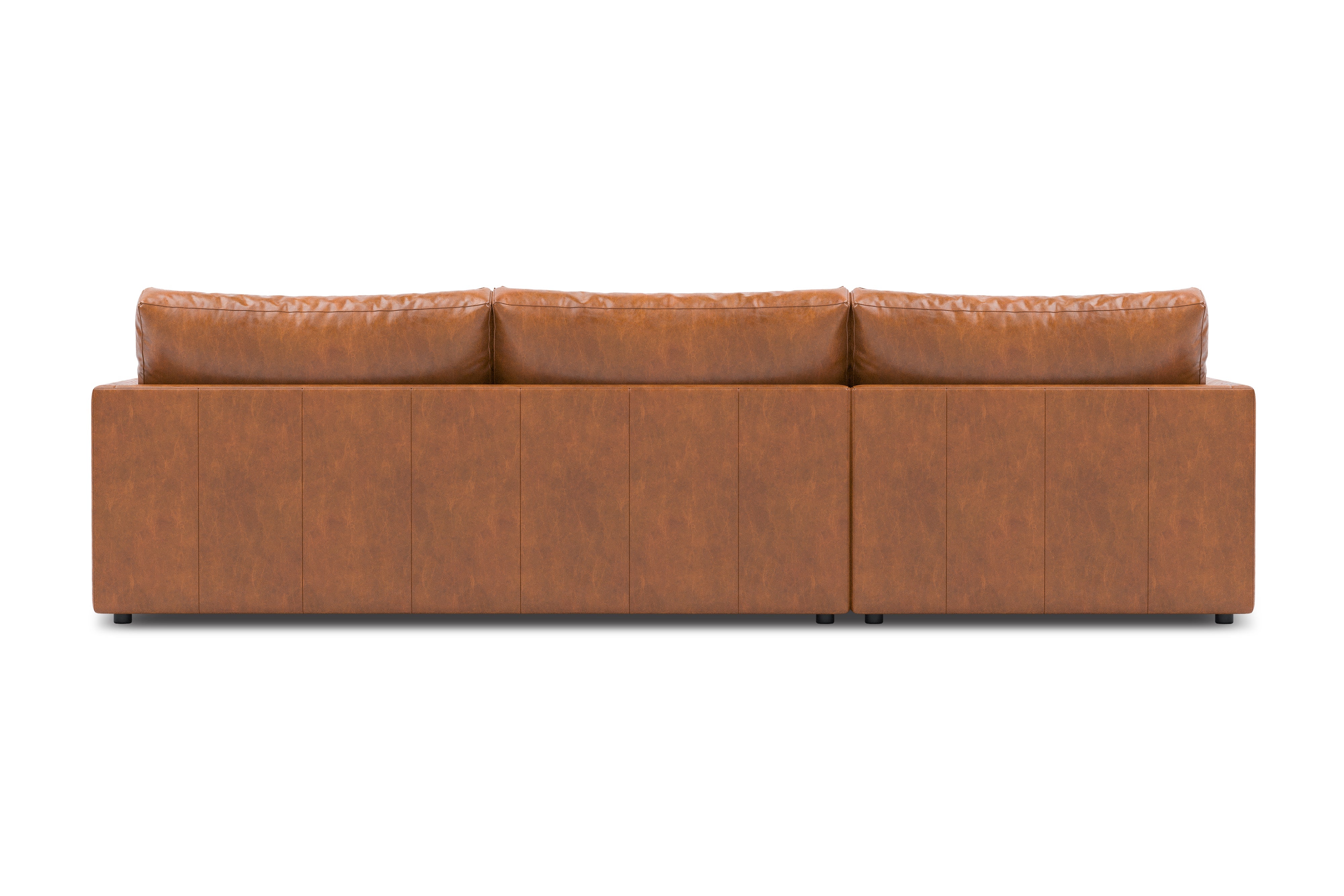 Serena Leather Sectional Sofa