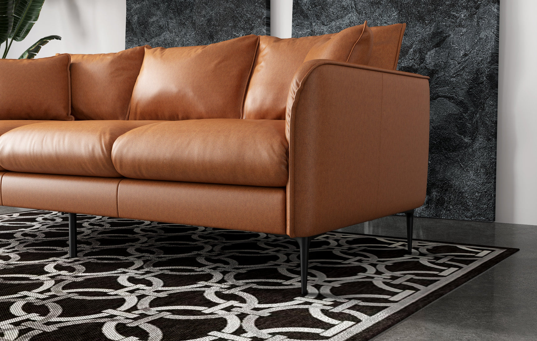Jasper Leather Sofa