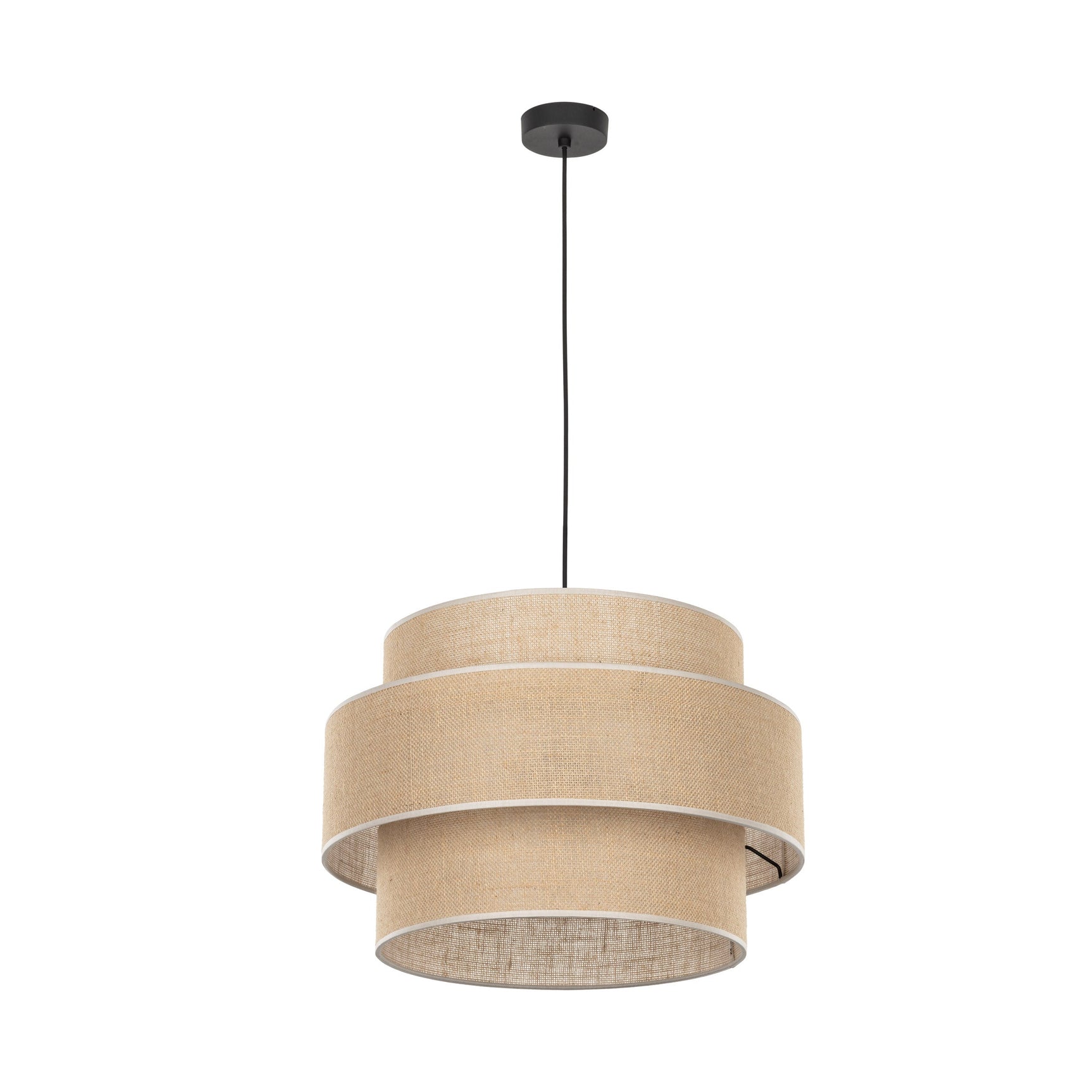 CALISTO JUTE Large Natural Pendant Lamp