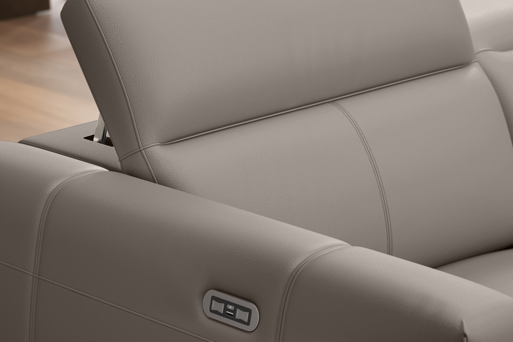 Carmen Leather Recliner Accent Chair