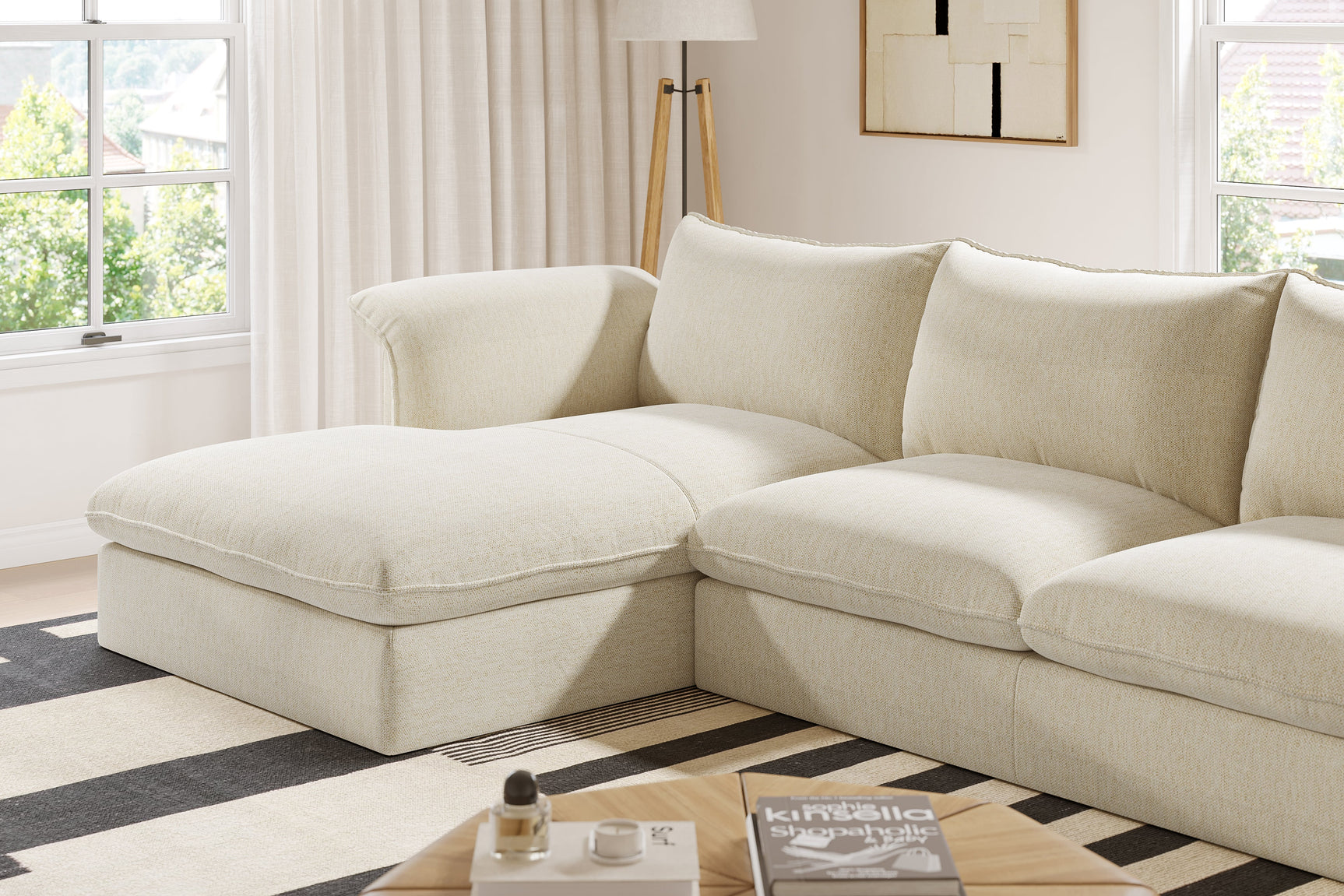 Frederick Fabric Sectional Sofa
