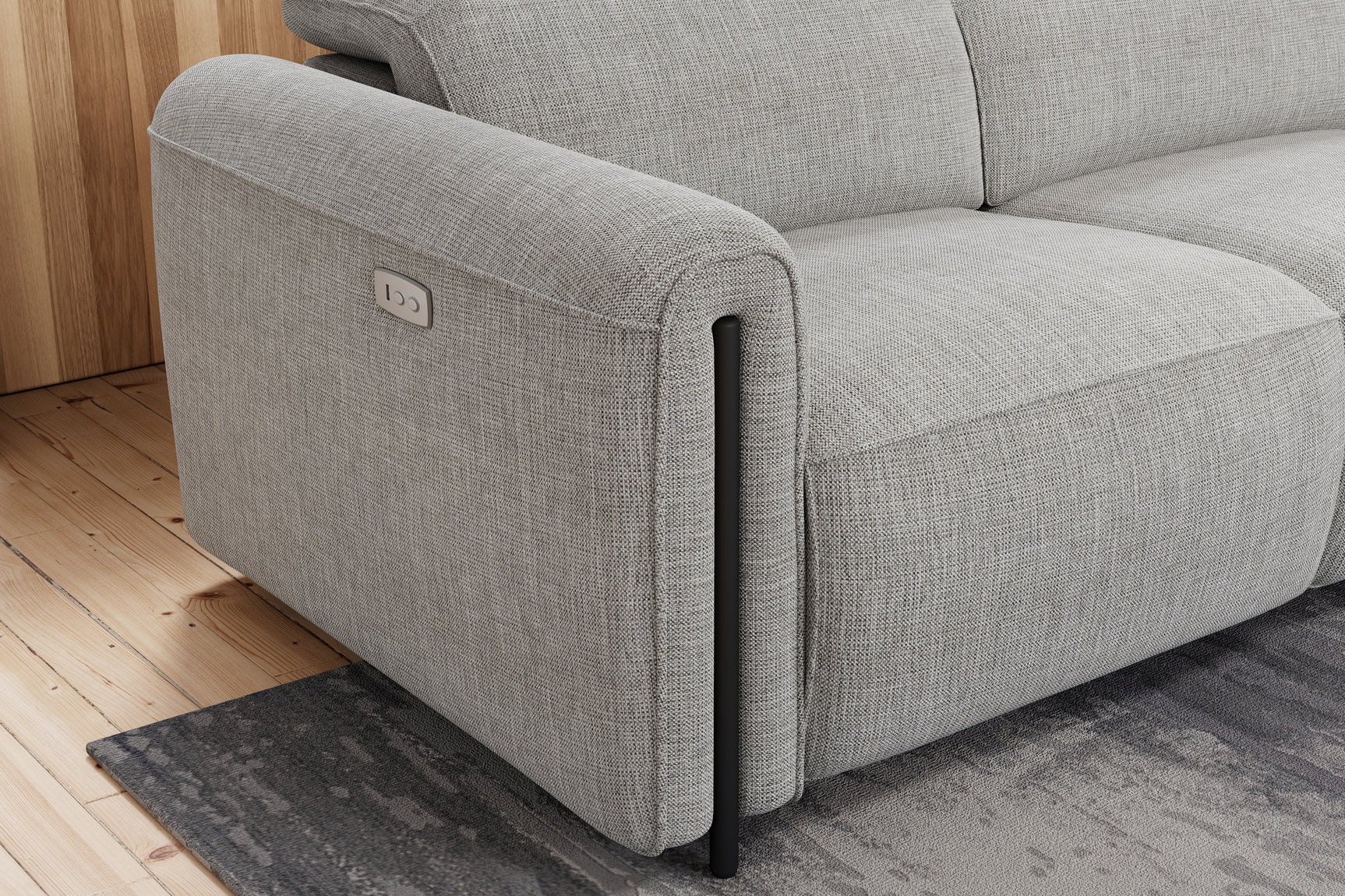 Octavia Fabric Dual Reclining Cloud Sofa