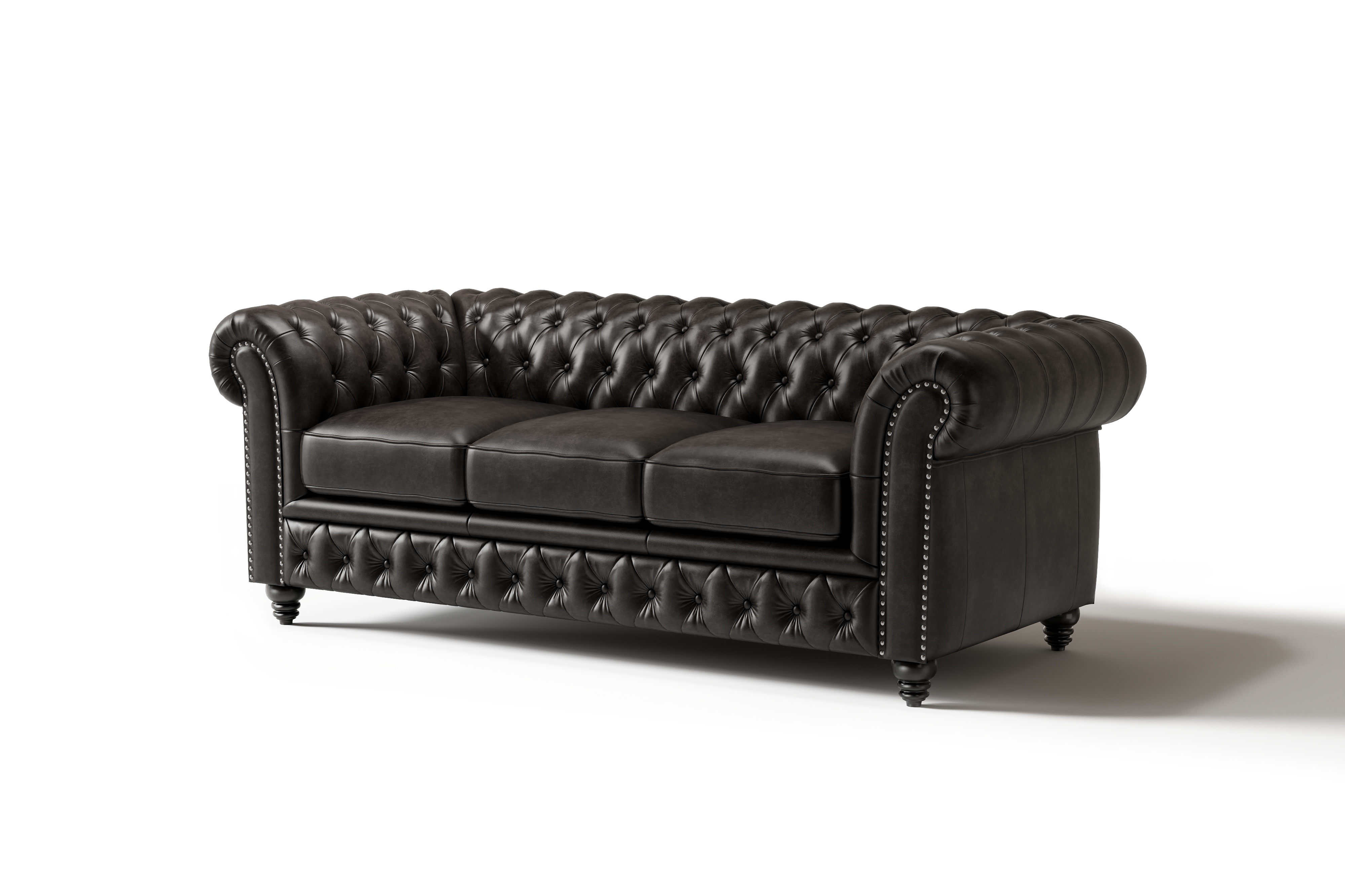 Parma Leather Chesterfield Sofa