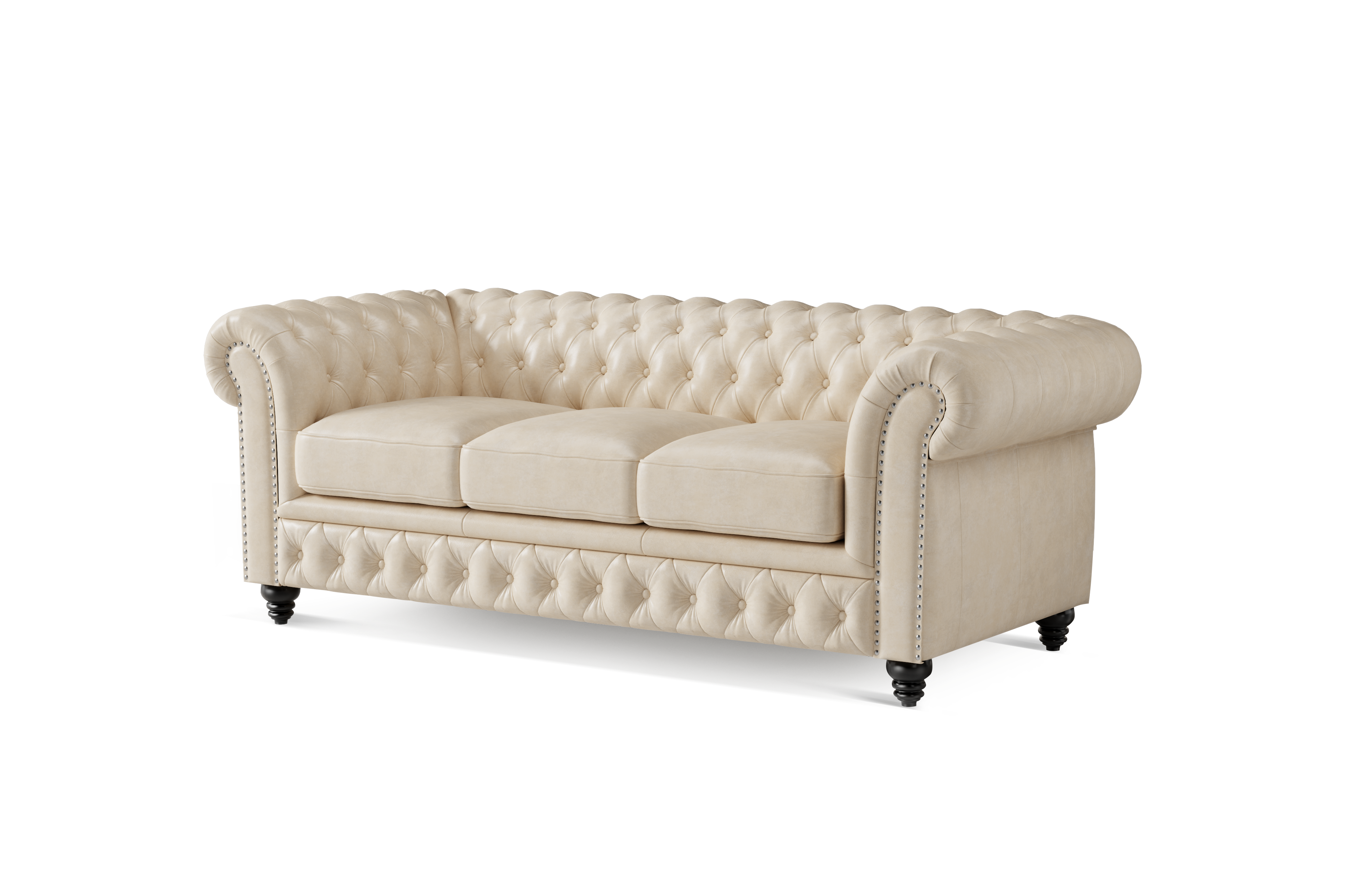 Parma Leather Chesterfield Sofa