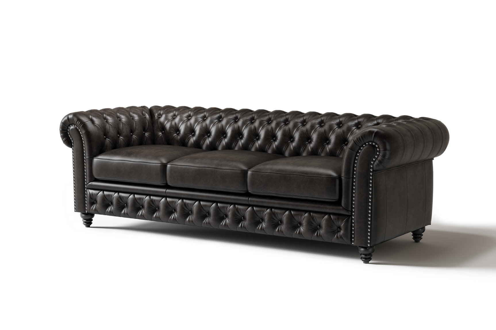 Parma Leather Chesterfield Sofa