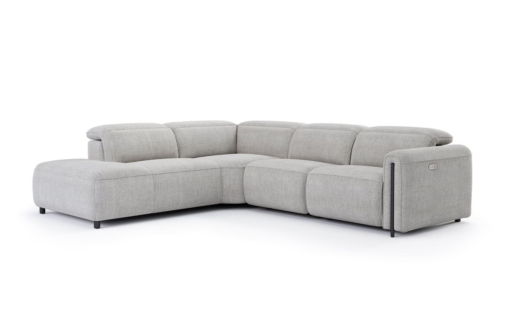 Octavia Fabric Reclining Corner Sectional Cloud Sofa