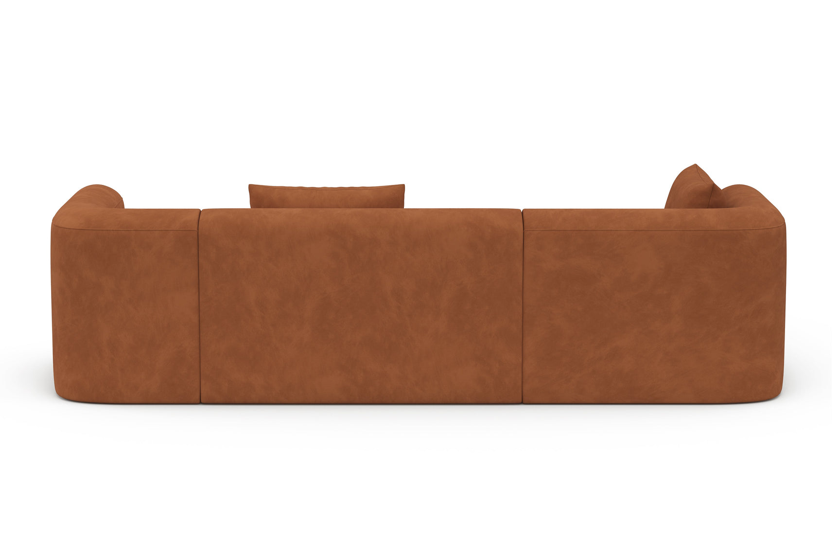 Jordyn Velvet Fabric Sectional Sofa