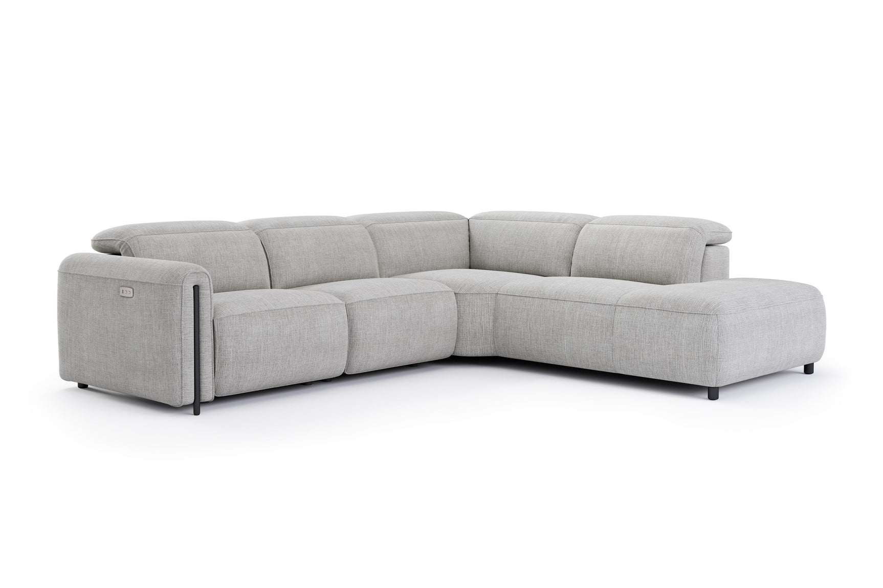 Octavia Fabric Reclining Corner Sectional Cloud Sofa