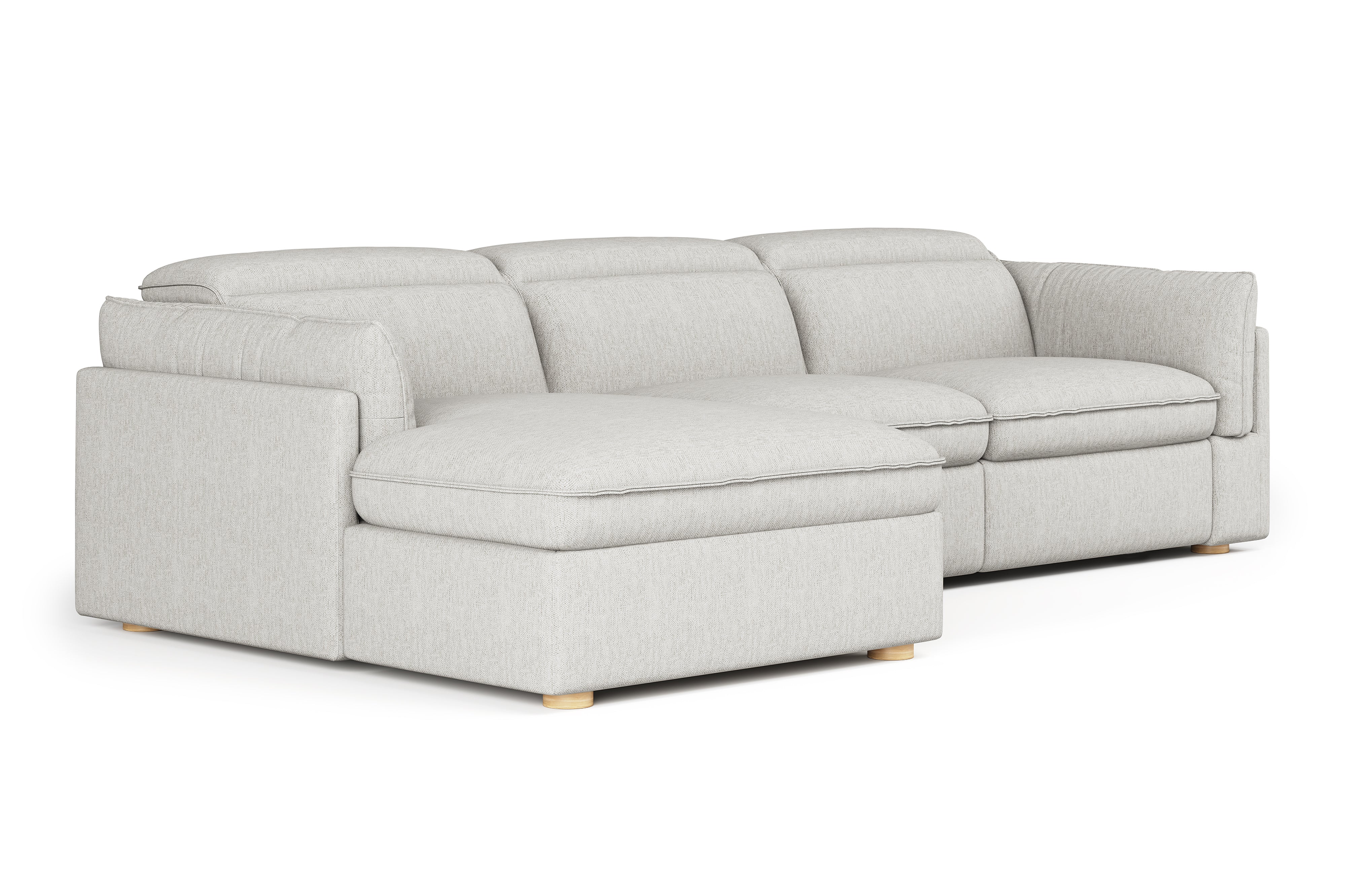 Fernanda Fabric Recliner Sectional Sofa