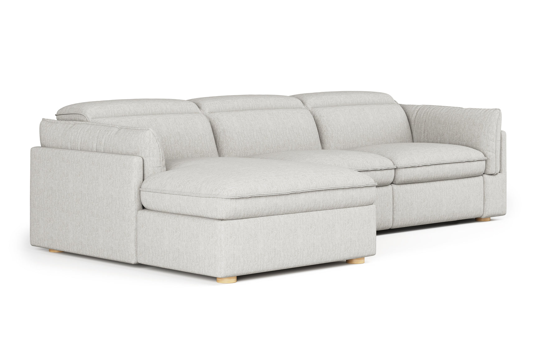 Fernanda Fabric Recliner Sectional Sofa