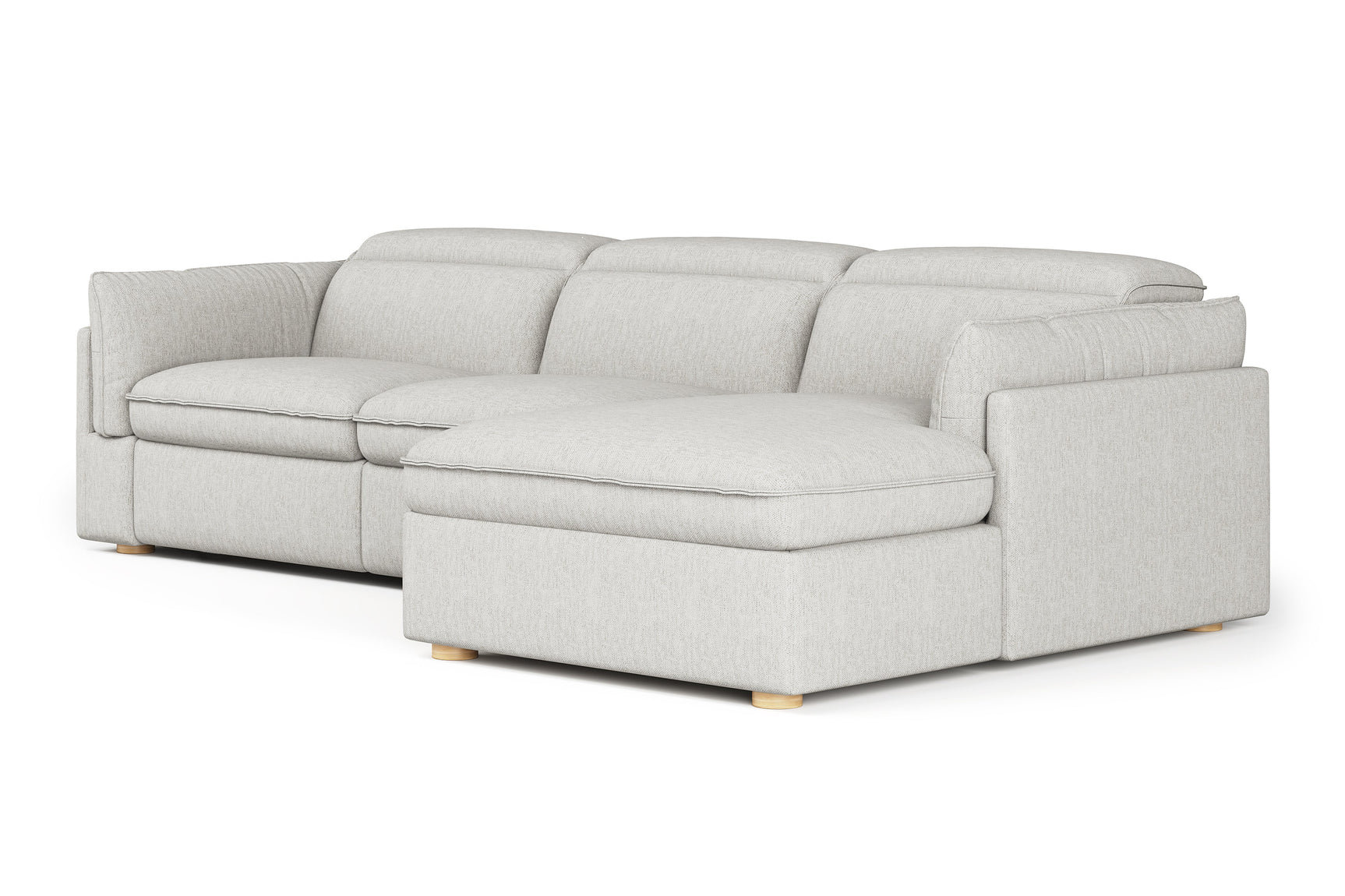 Fernanda Fabric Recliner Sectional Sofa