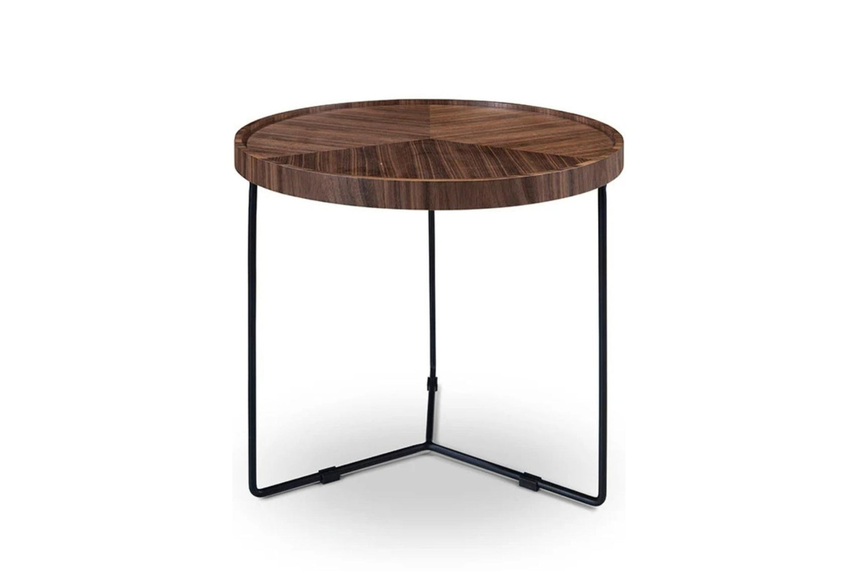 Sabine Walnut Wood Coffee Table