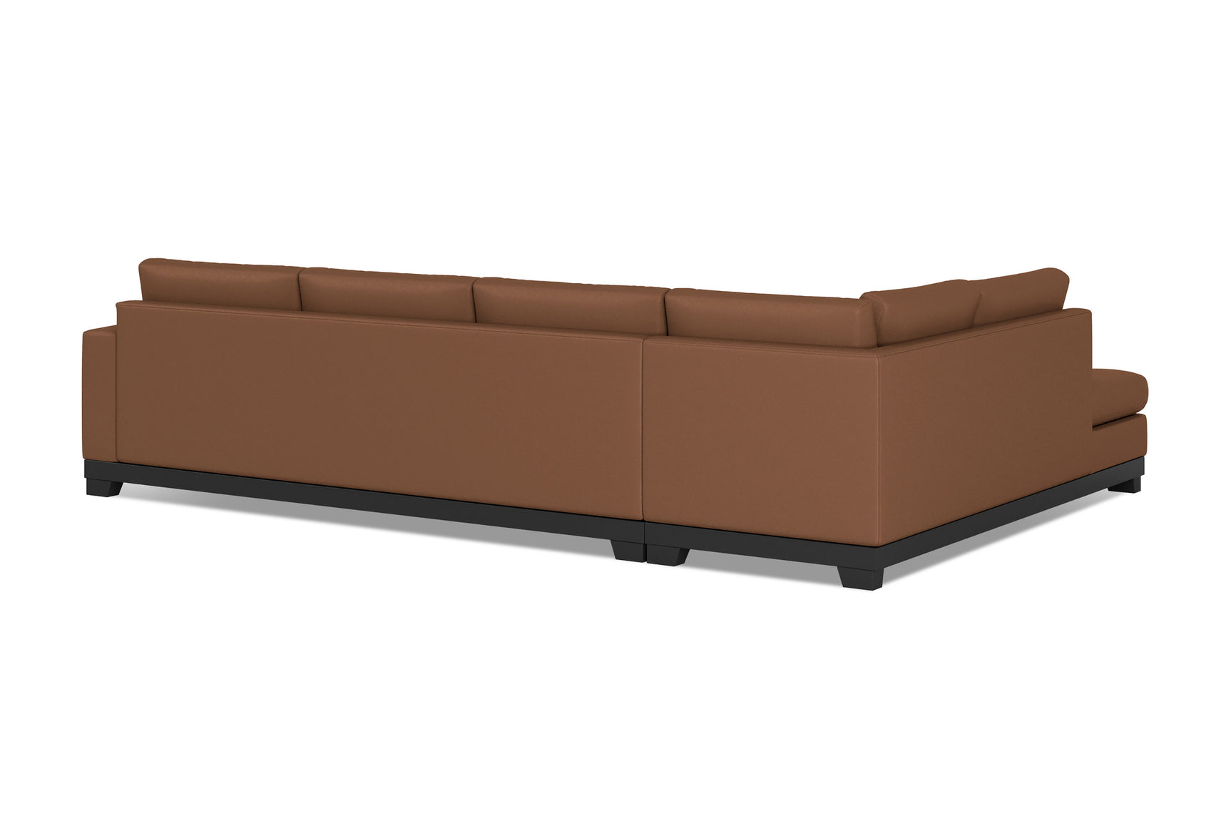 Aine Leather Corner Sectional Sofa