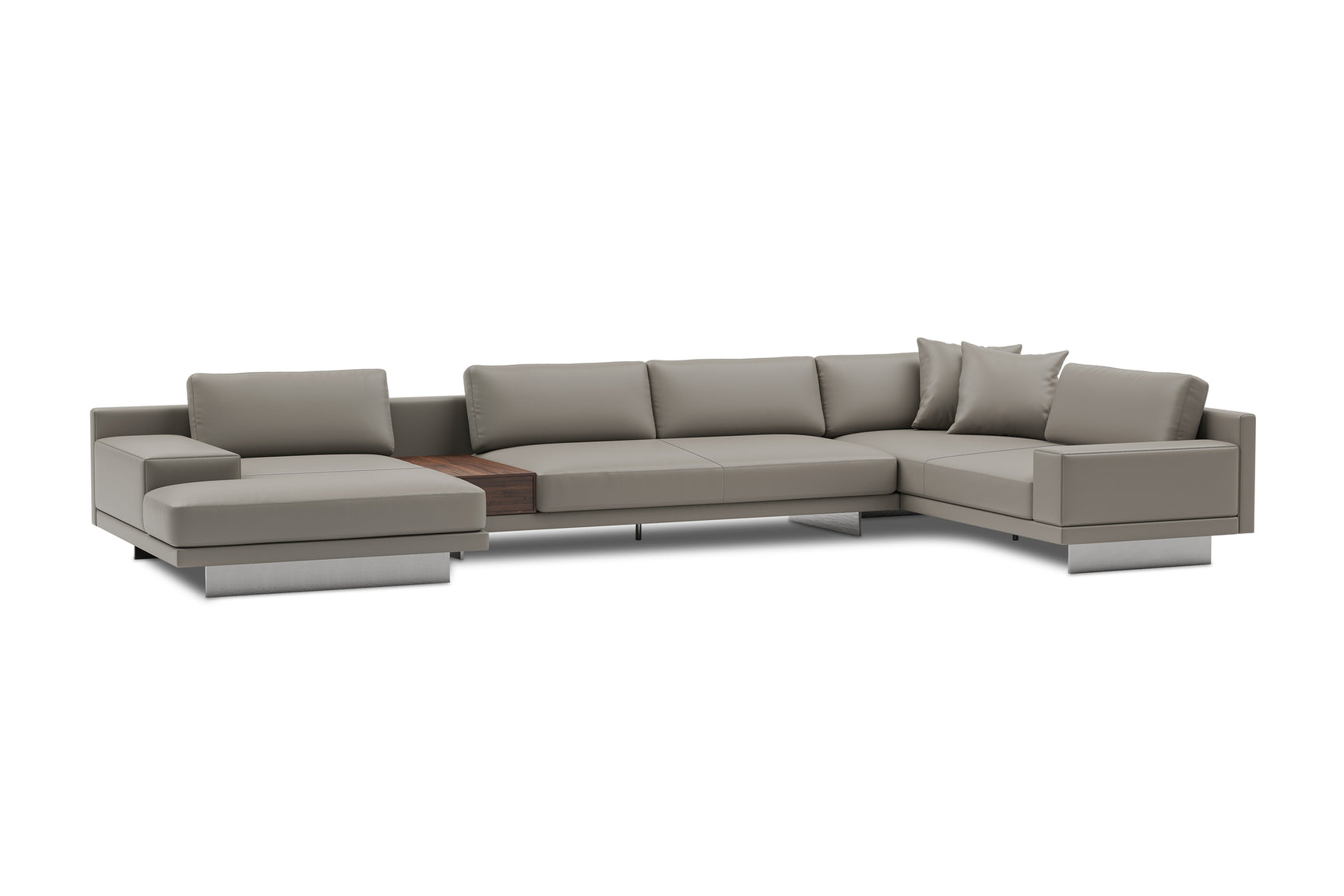 Alessandro Leather Modular Sectional Sofa