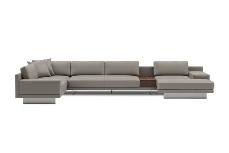 Alessandro Leather Modular Sectional Sofa