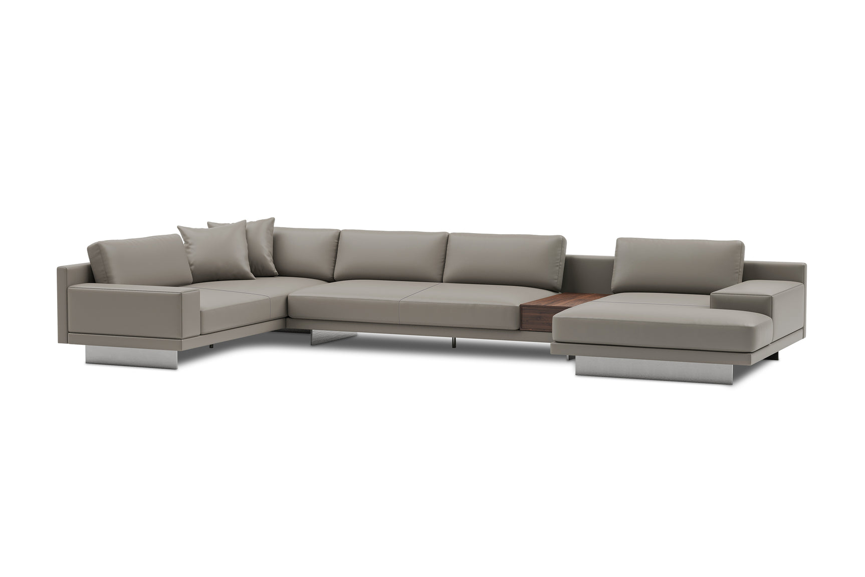 Alessandro Leather Modular Sectional Sofa