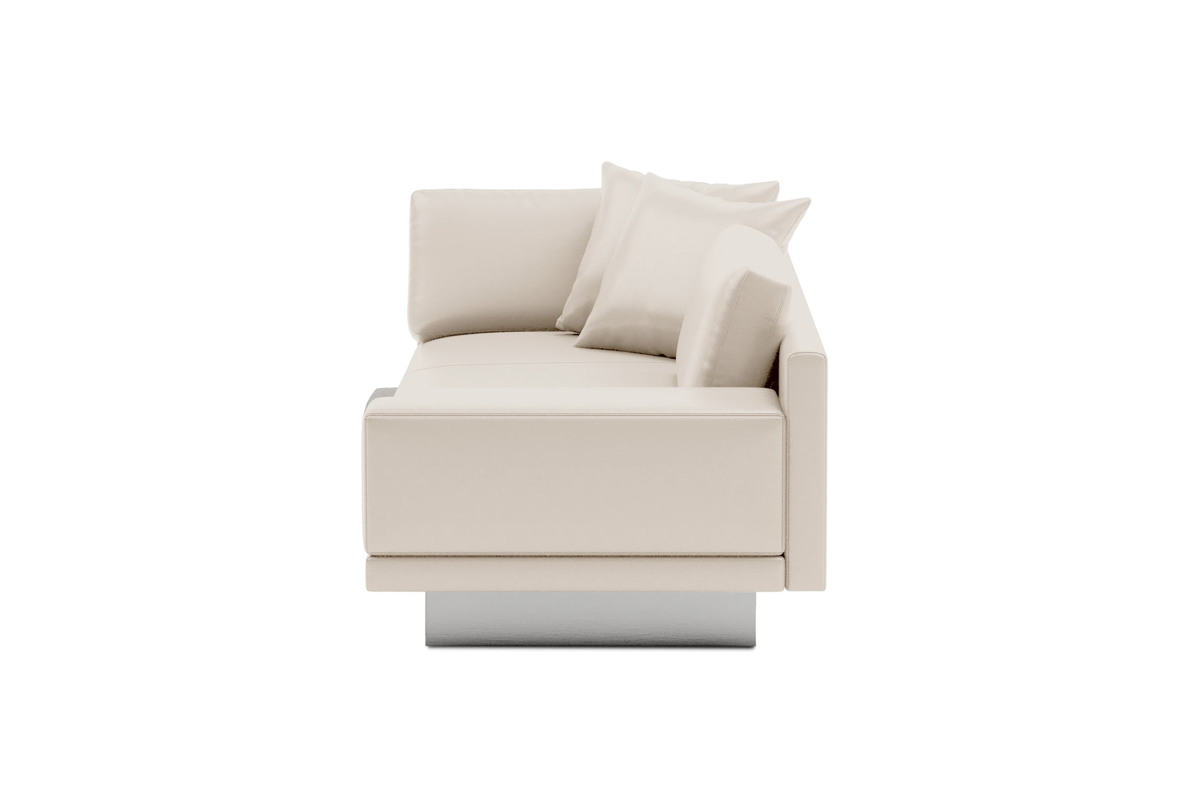 Alessandro Leather Loveseat Sofa