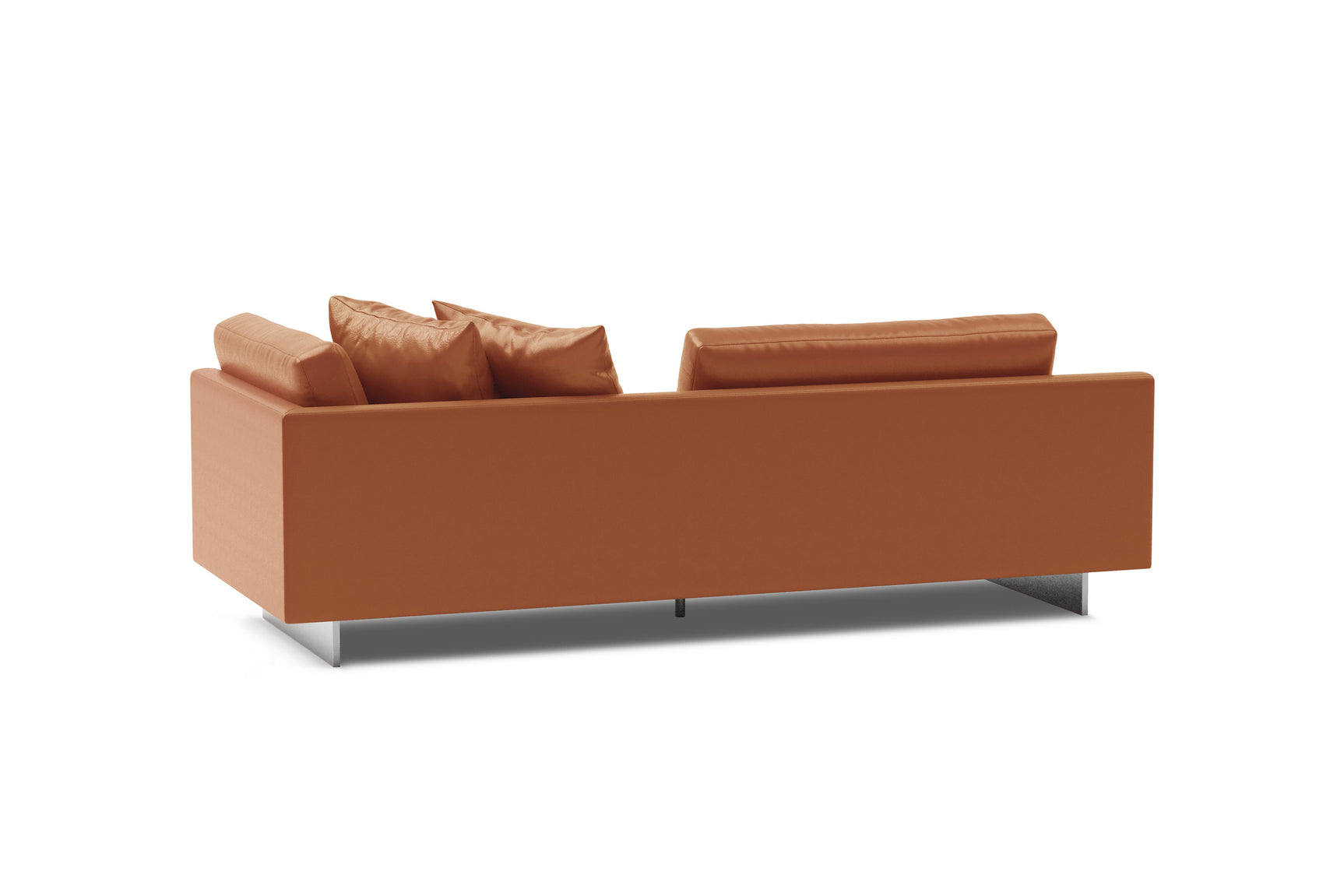Alessandro Leather Loveseat Sofa