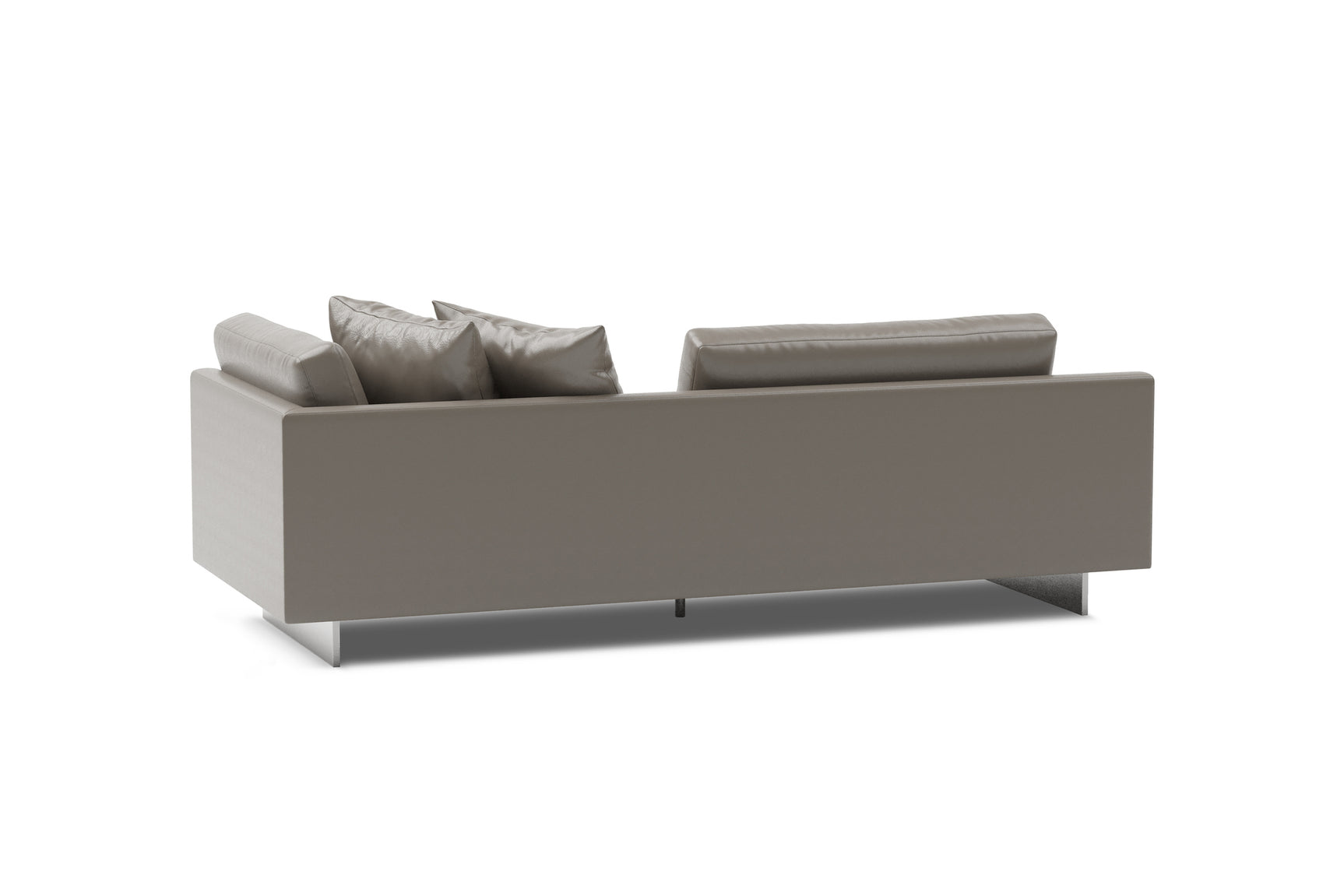 Alessandro Leather Loveseat Sofa