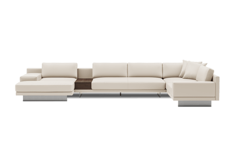 Alessandro Leather Modular Sectional Sofa