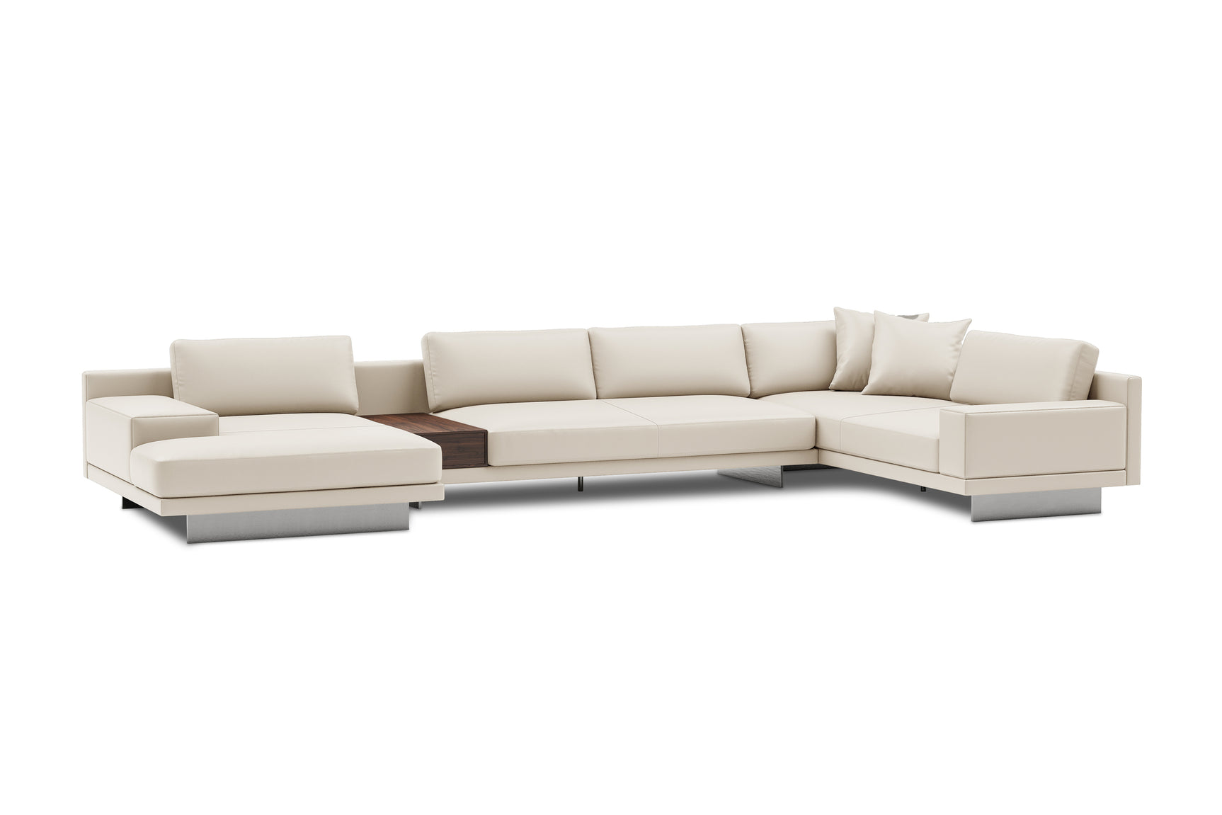 Alessandro Leather Modular Sectional Sofa