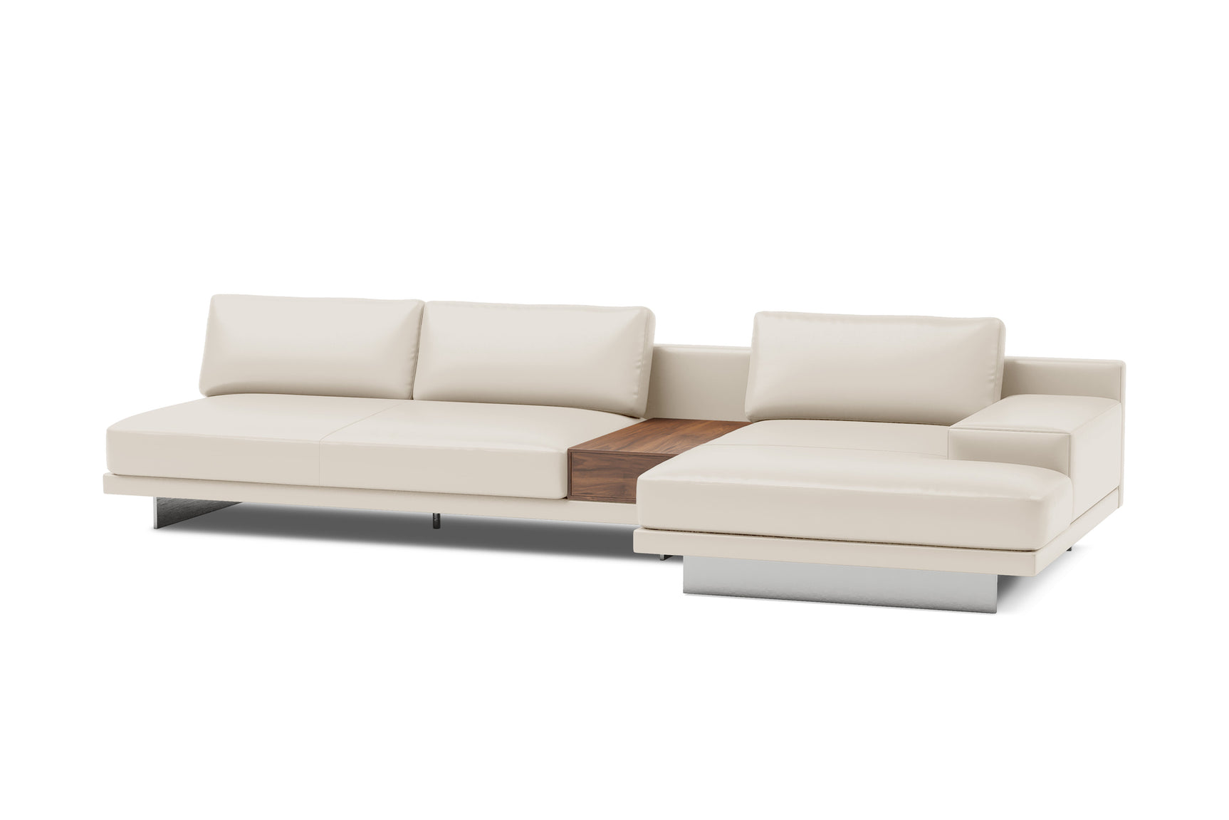 Alessandro Leather Modular Sectional Sofa