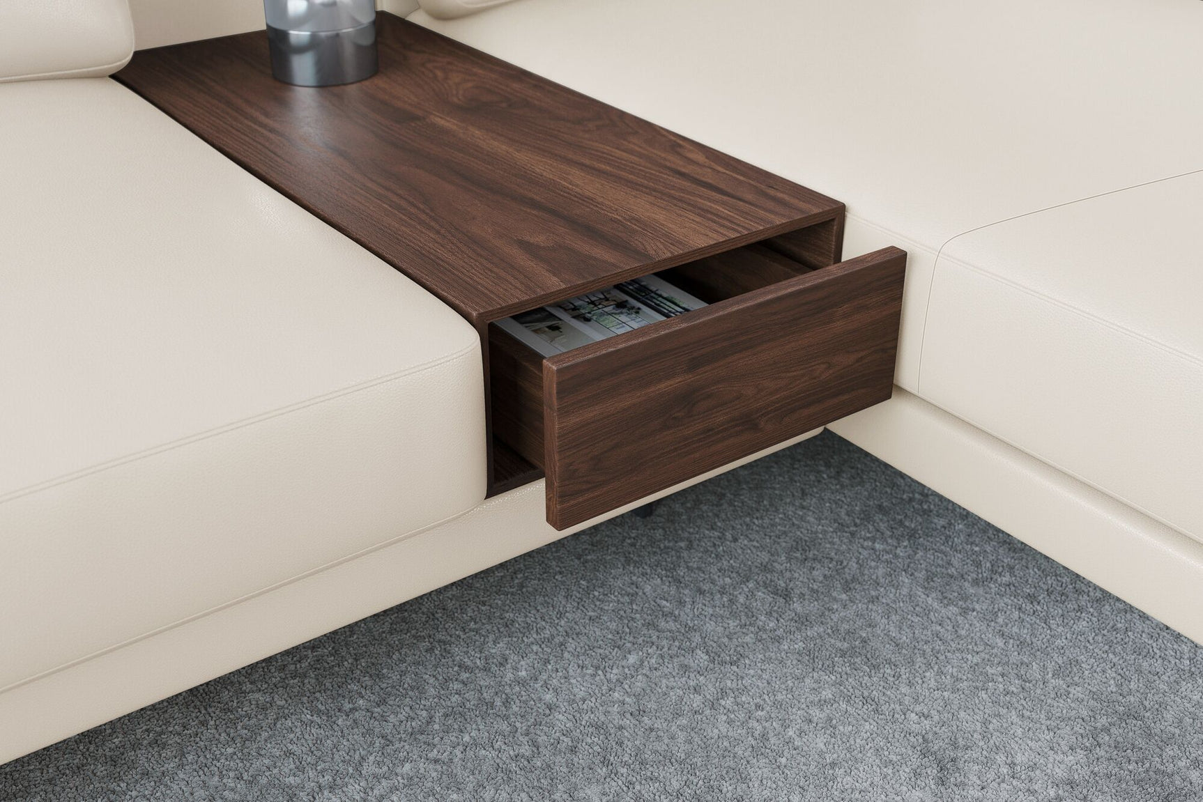 Alessandro Leather Modular Sectional Sofa