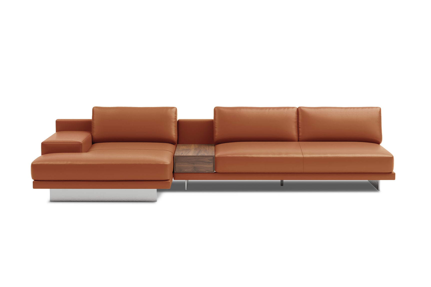 Alessandro Leather Modular Sectional Sofa
